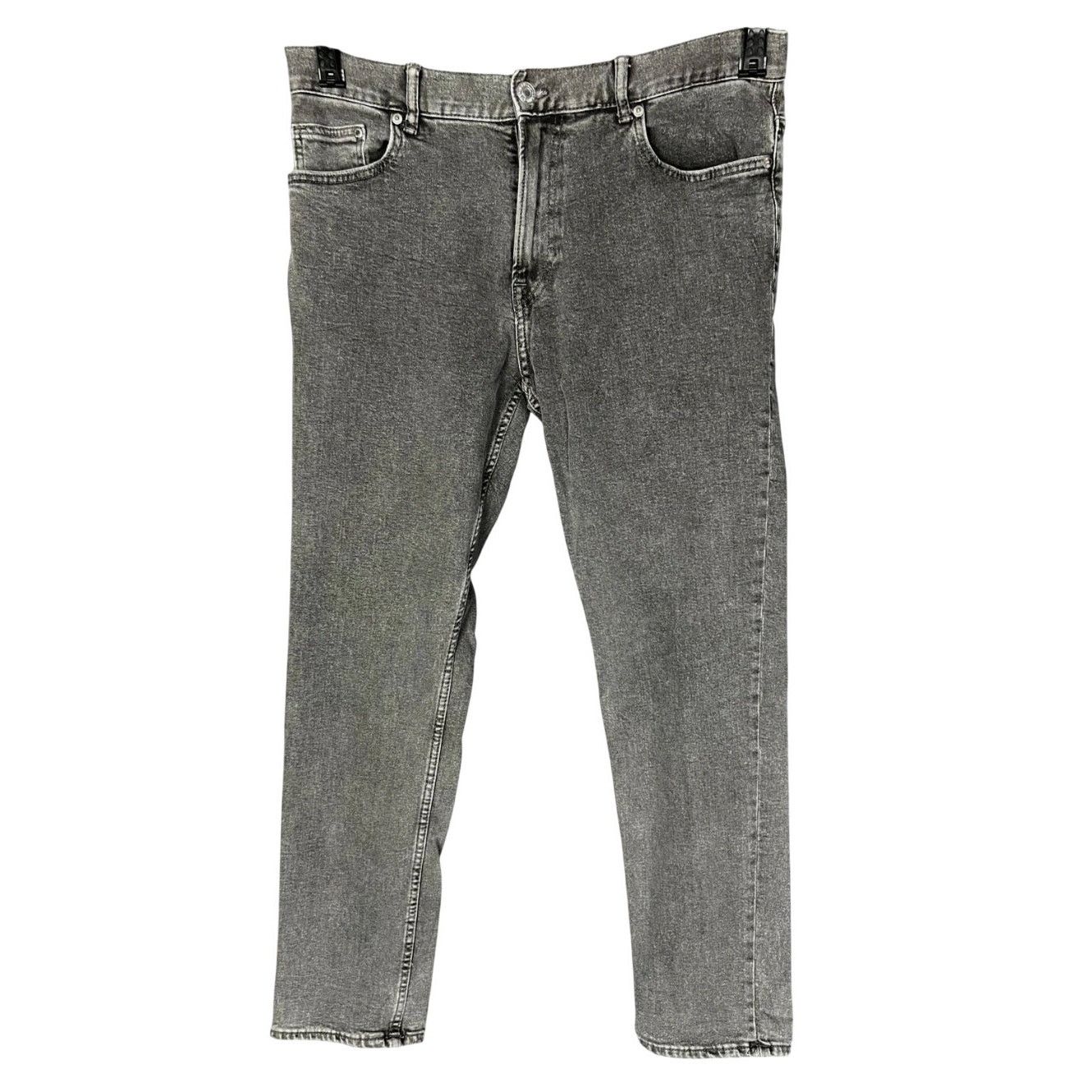 H&M H&M Denim Gray Slim Straight Leg Stretch Men's 36x30 Jeans Size US 36 / EU 52 - 1 Thumbnail