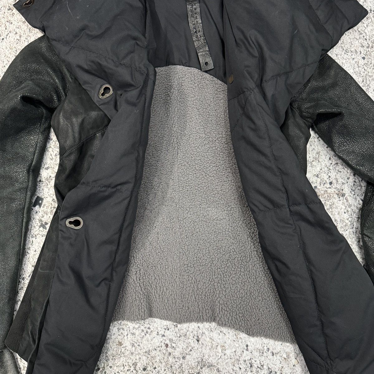 Isaac Sellam Experience Isaac Sellam Experience Lambskin Leather Down Puffer Jacket Size XS / US 0-2 / IT 36-38 - 18 Thumbnail