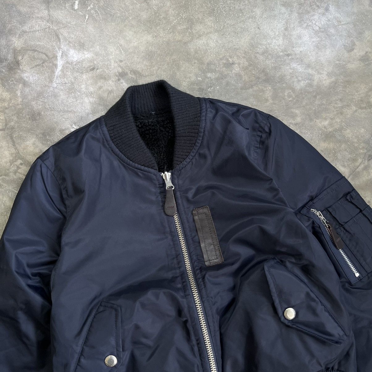 Hysteric Glamour 2000s SLY Reversible Crop Bomber Jacket Size US S / EU 44-46 / 1 - 3 Thumbnail