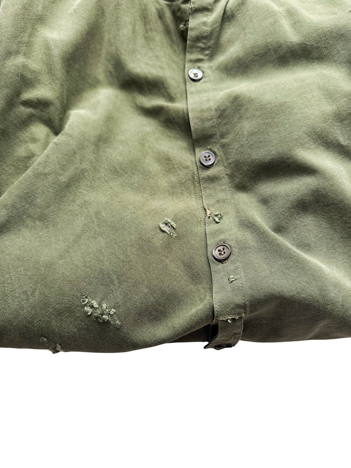 Greg Lauren 2016 Army Tent Studio Shirt Size US M / EU 48-50 / 2 - 10 Thumbnail