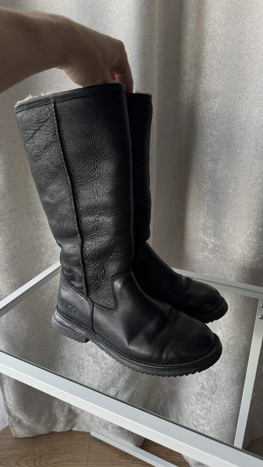 Ugg UGG leather high boots high quality Size US 6 / IT 36 - 4 Thumbnail