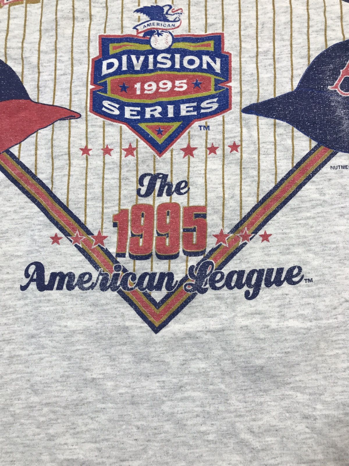 Lee × MLB × Vintage Vintage 1995 AL Division Series Rare T Shirt Size US XXL / EU 58 / 5 - 3 Thumbnail