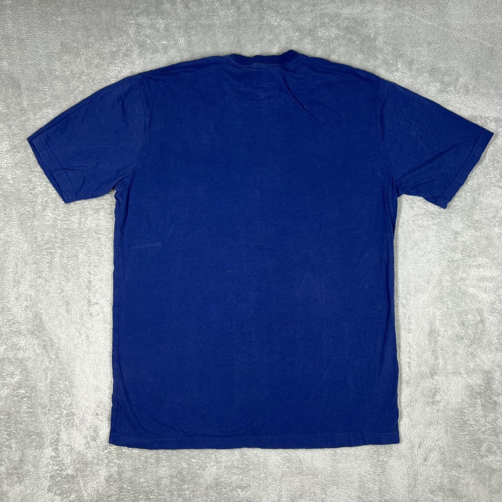 Vintage VINTAGE DC Shoes Premium Label Pocket T-Shirt Navy Embroidered Logo Mens Large L Cotton Blend Short Sleeve Crew Neck All Seasons Size US L / EU 52-54 / 3 - 7 Thumbnail
