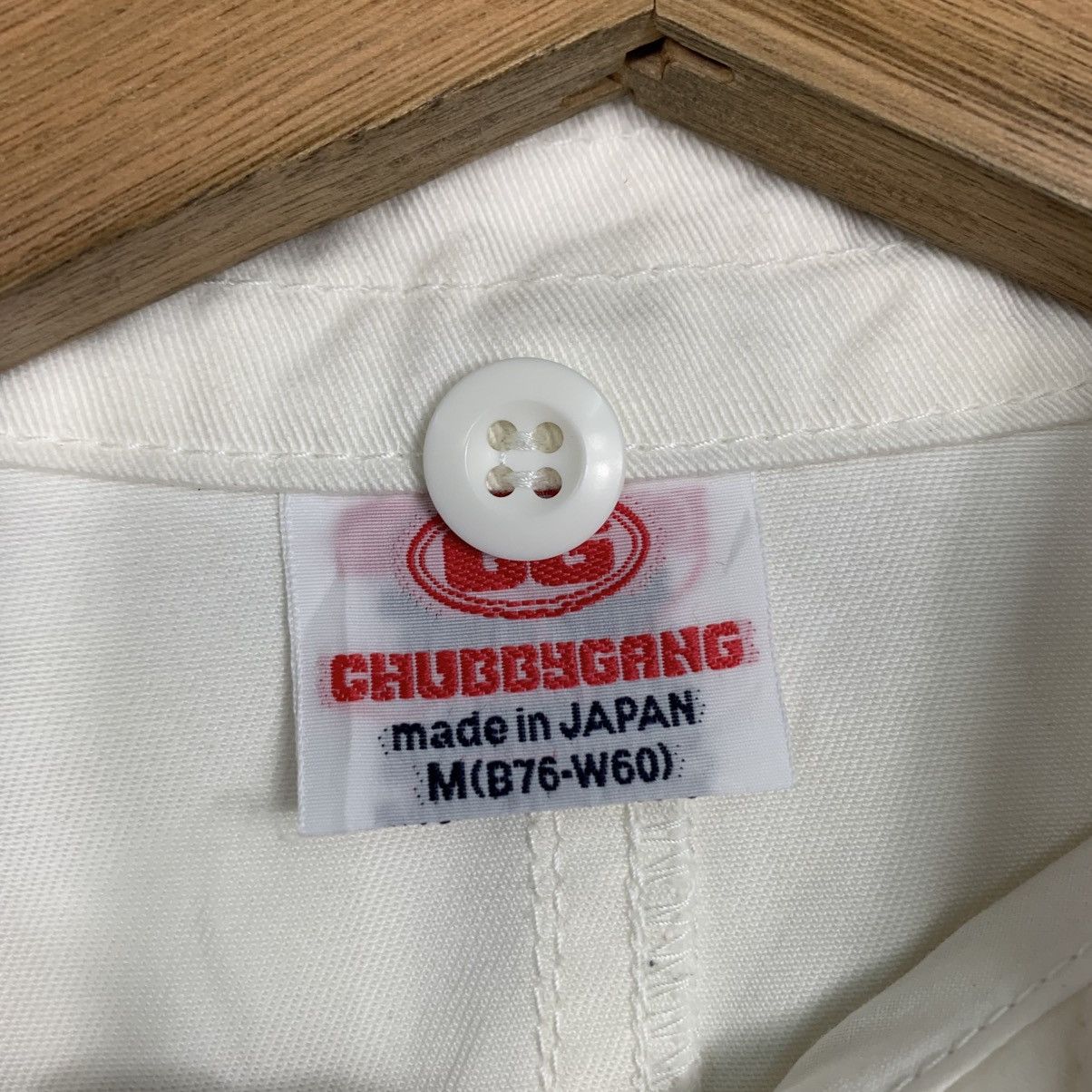 Japanese Brand × Vintage ☀️Rare!!Chubbygang skull white jacket Made in Japan Size US S / EU 44-46 / 1 - 15 Thumbnail