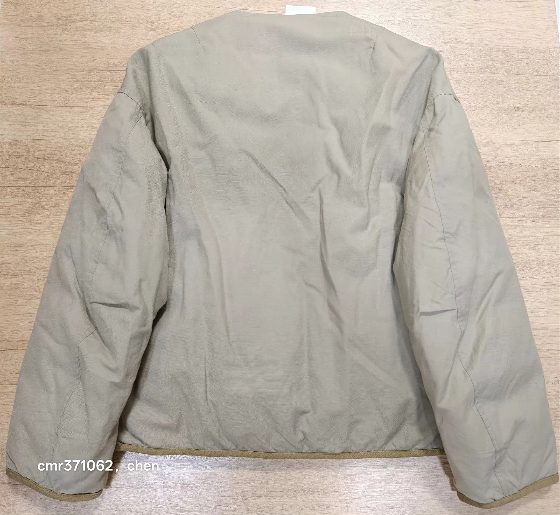 Visvim VISVIM 25AW IRIS DOWN JKT Beige 1, Double-Sided Wool-Linen Size US S / EU 44-46 / 1 - 6 Thumbnail