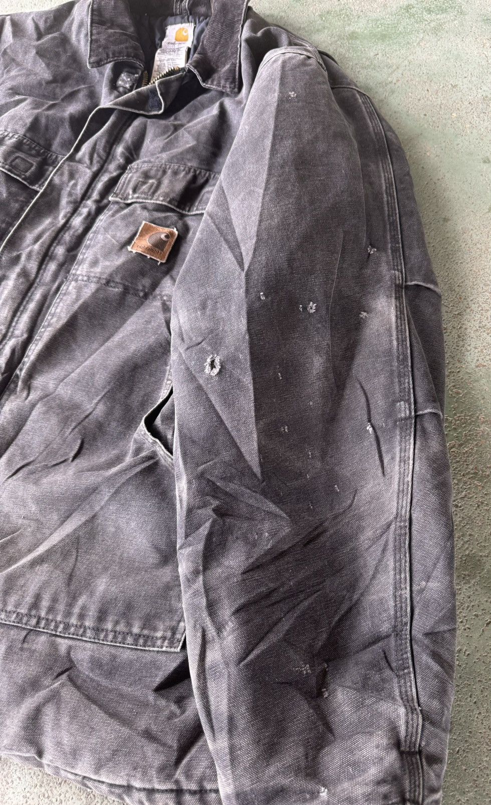 Carhartt 🔥RARE🔥VINTAGE CARHARTT JACKET DESTRESS Size US XL / EU 56 / 4 - 7 Thumbnail