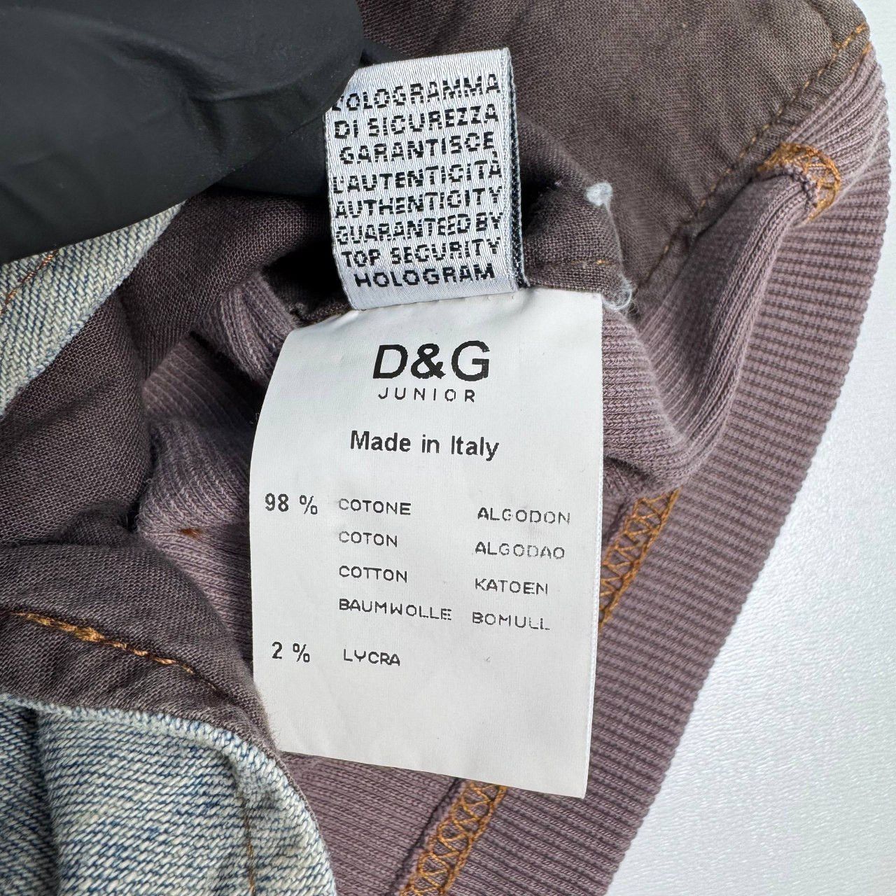 Dolce & Gabbana Dolce Gabbana D&G Junior Denim Vest Made In Italy Vintage Size XXS / US 00 / IT 34 - 4 Thumbnail