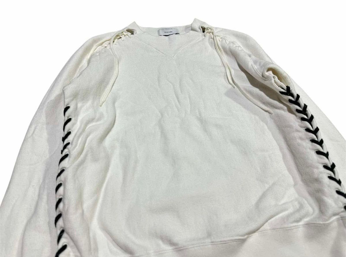 Facetasm 🔥Rare Archived Facetasm Laces Up Sweatshirt Size US M / EU 48-50 / 2 - 2 Thumbnail