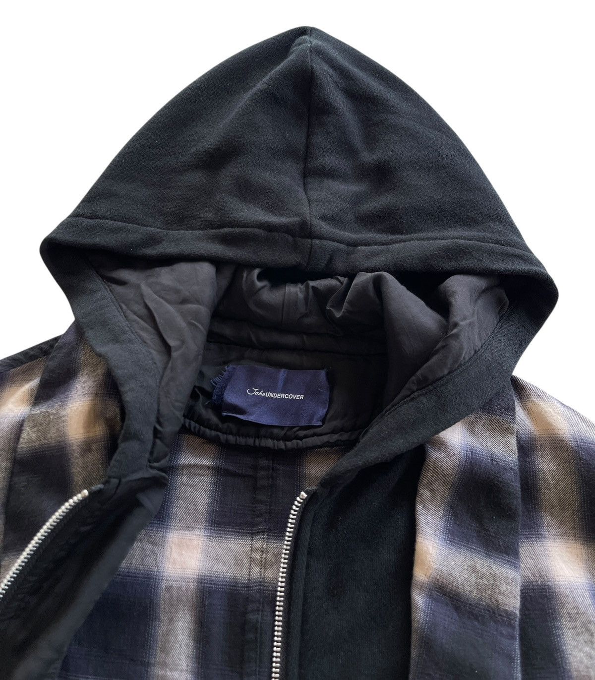 Undercover SS17 Undercover Layered Tartan Hooded Parka Size US M / EU 48-50 / 2 - 7 Thumbnail