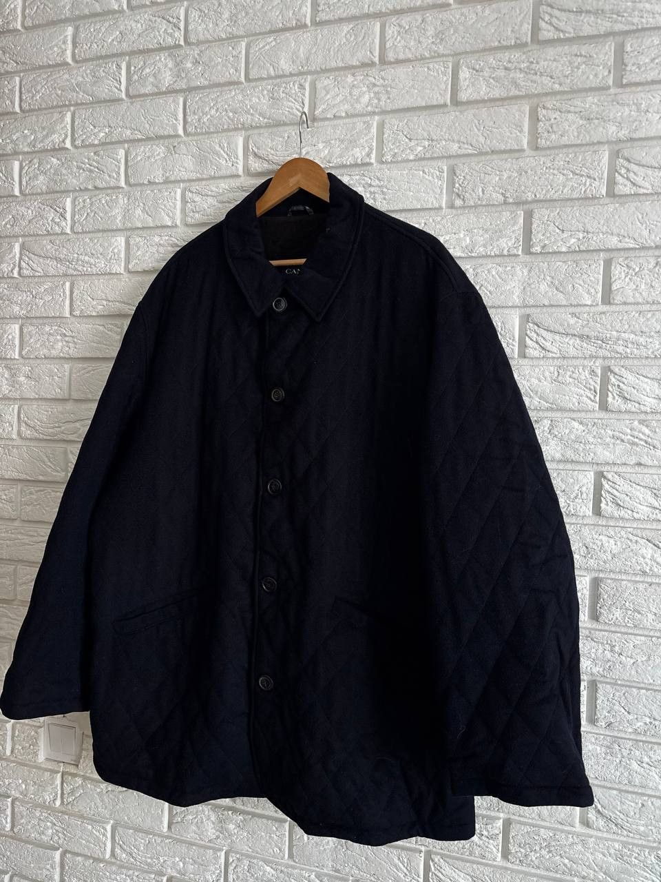 Canali Canali Wool Mens Coat Dark Blue Made In Italy size 56 Size US XL / EU 56 / 4 - 3 Thumbnail