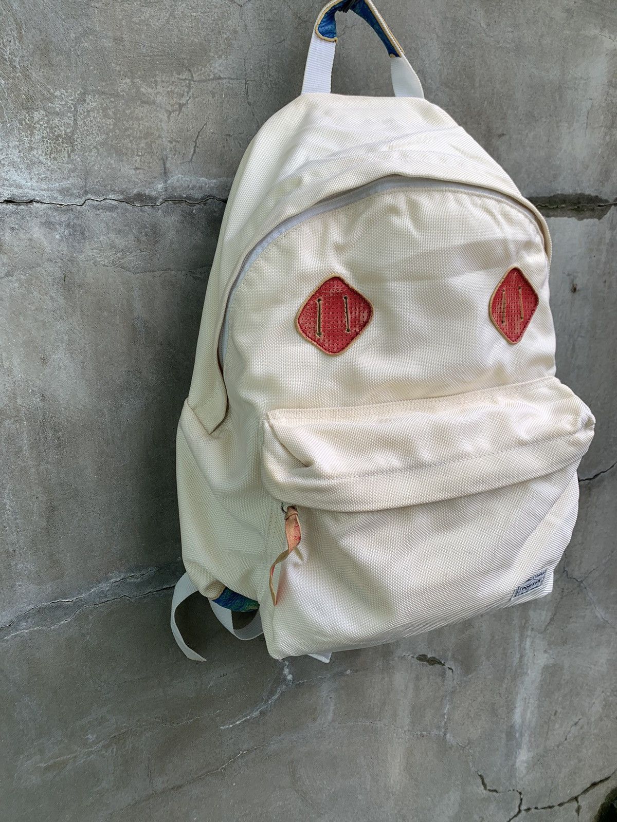Head Porter Cream Nylon Backpack Size ONE SIZE - 3 Thumbnail