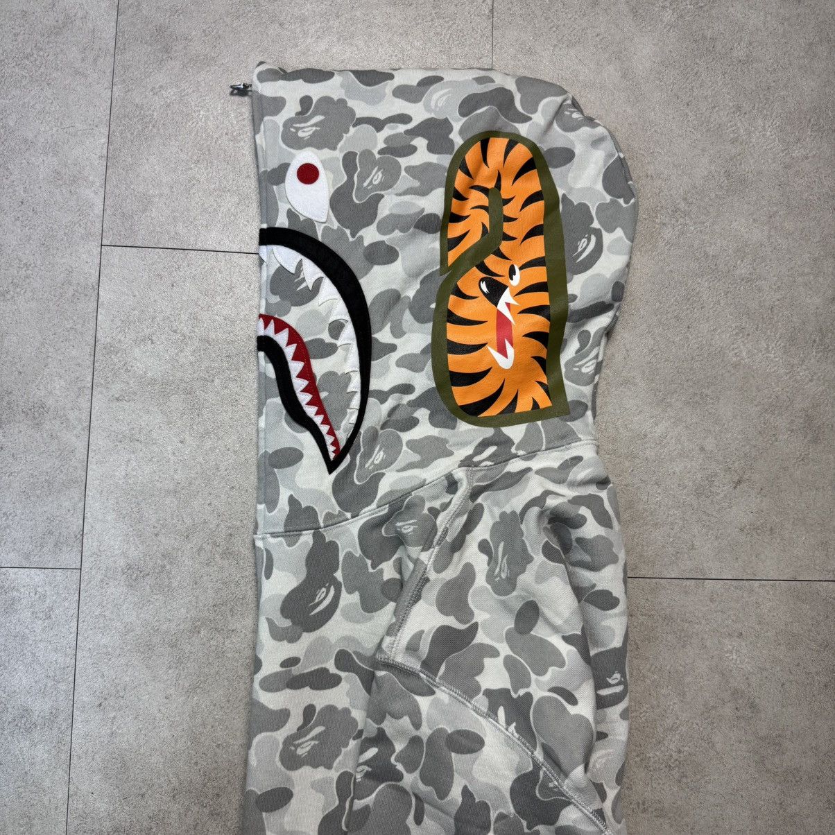Bape New Bape Harajuku Limited Camo Full Zip Shark Hoodie Size US M / EU 48-50 / 2 - 3 Thumbnail