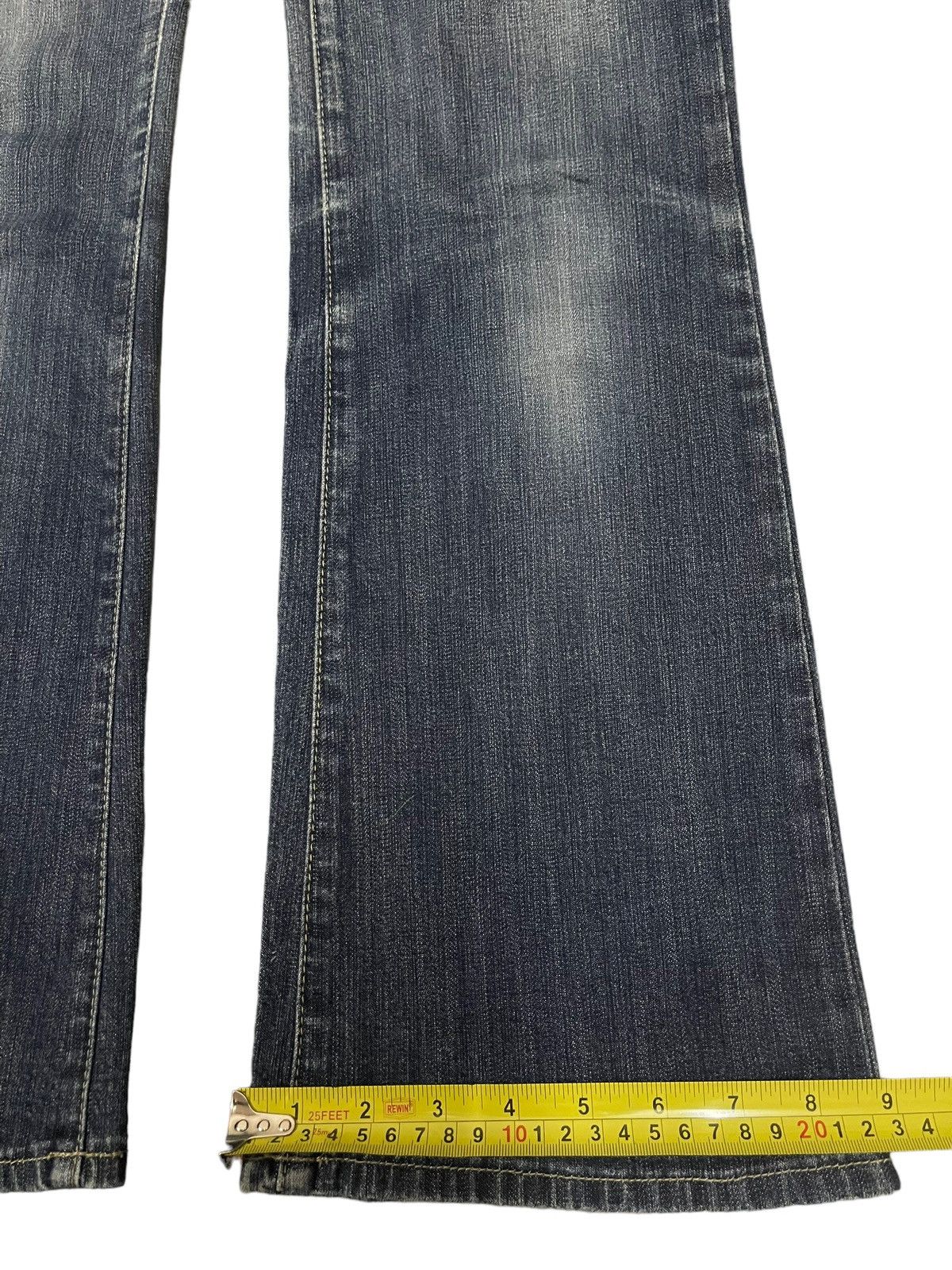 If Six Was Nine Vintage Japanese Brand Blue Wash Style Bootcut Jeans Size US 31 - 16 Thumbnail