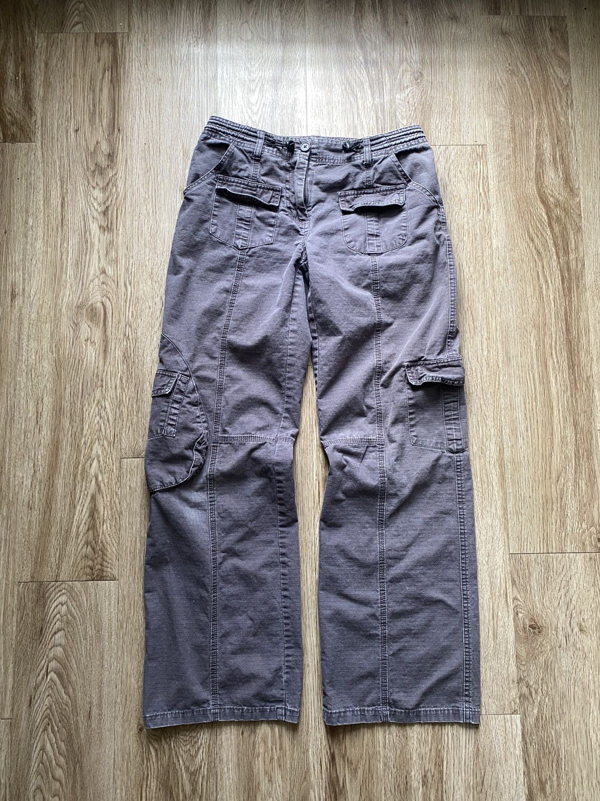 Brandy Melville Y2K Multi Cargo Loose Pants