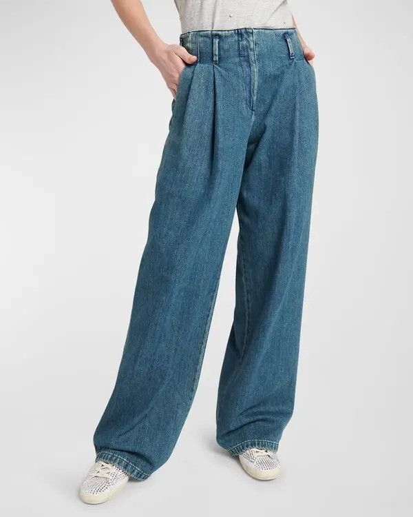 Golden Goose o1y0725 Denim Pant in Blue Size 27" / US 4 / IT 40 - 5 Thumbnail