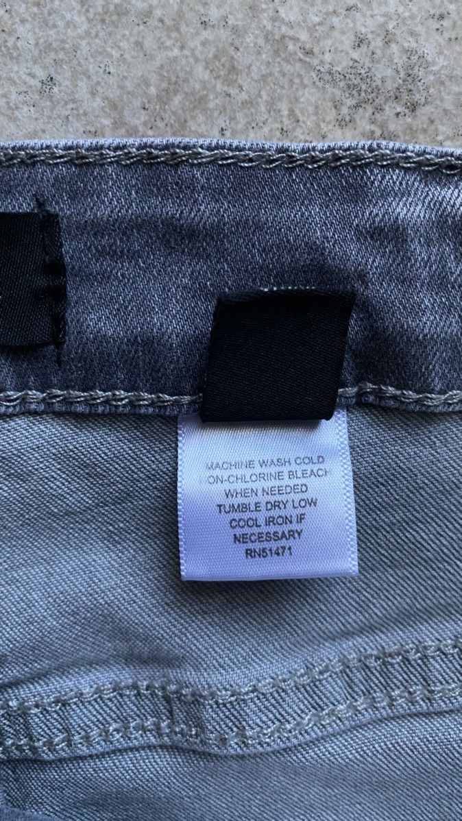 Other Grey stacked distressed jeans Size US 32 / EU 48 - 5 Thumbnail