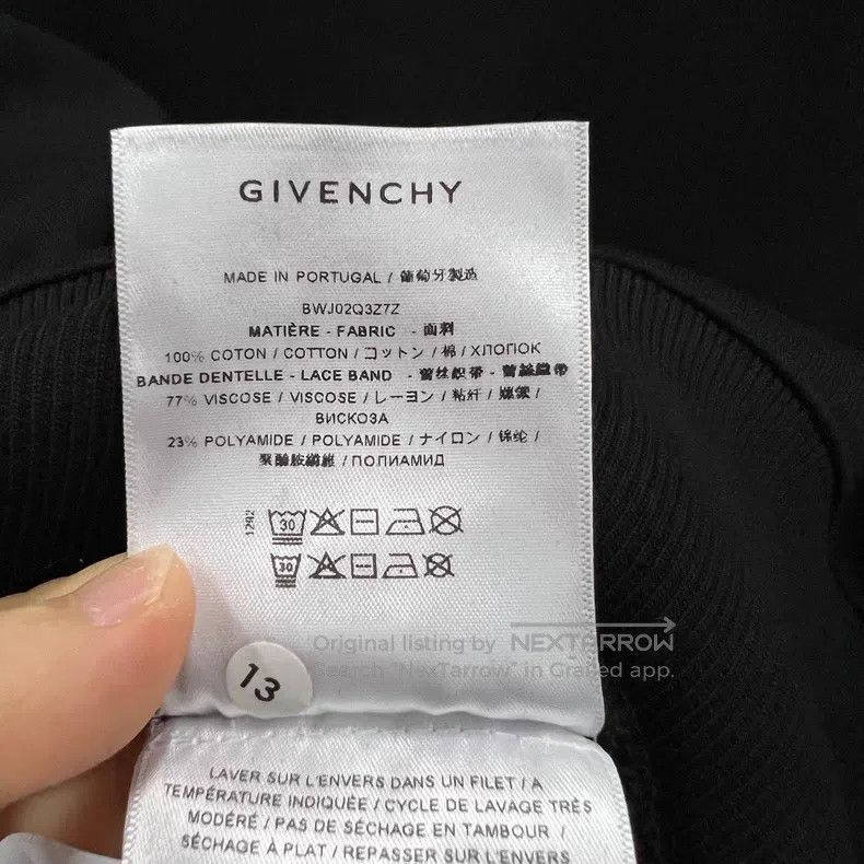Givenchy Givenchy Shoulder Sleeve Lace-up Sweatshirt Size US XS / EU 42 / 0 - 3 Thumbnail