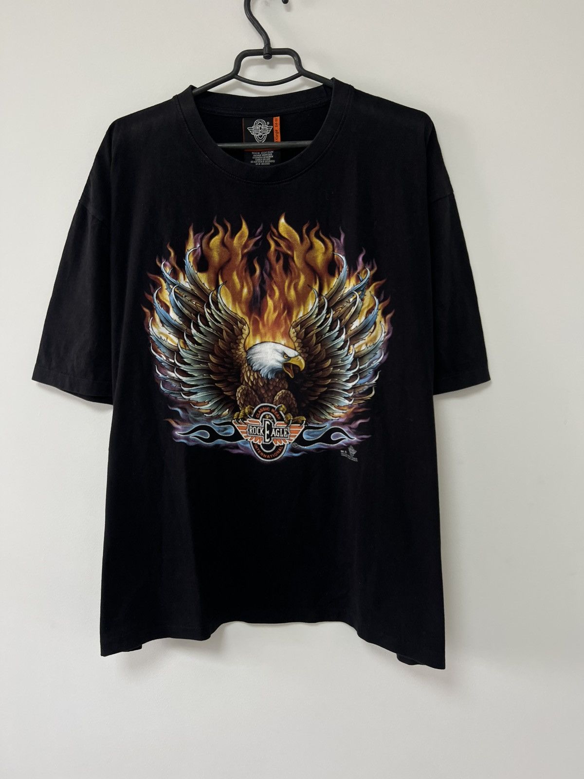 Harley Davidson Vintage 90’s Harley Davidson International Rock Eagle sz 3XL Size US XXL / EU 58 / 5 - 4 Thumbnail
