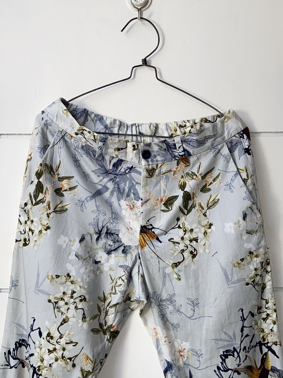 Zara ZARA MAN Flower Patterned Pants Size US 26 / EU 42 - 14 Thumbnail
