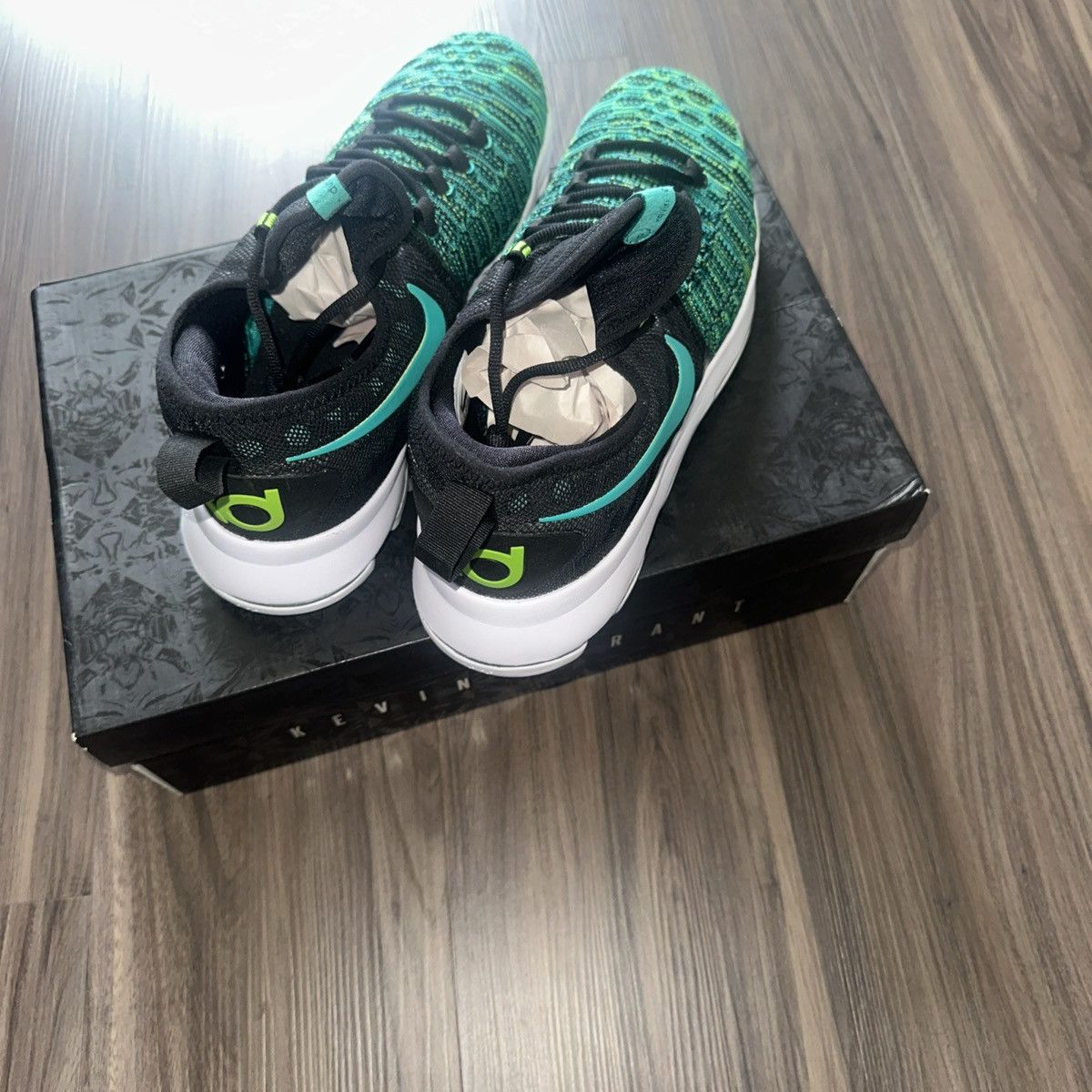 Nike Nike Zoom KD 9 Clear Jade/Black Men’s Size 10.5 - Worn Once Size US 10.5 / EU 43-44 - 3 Thumbnail