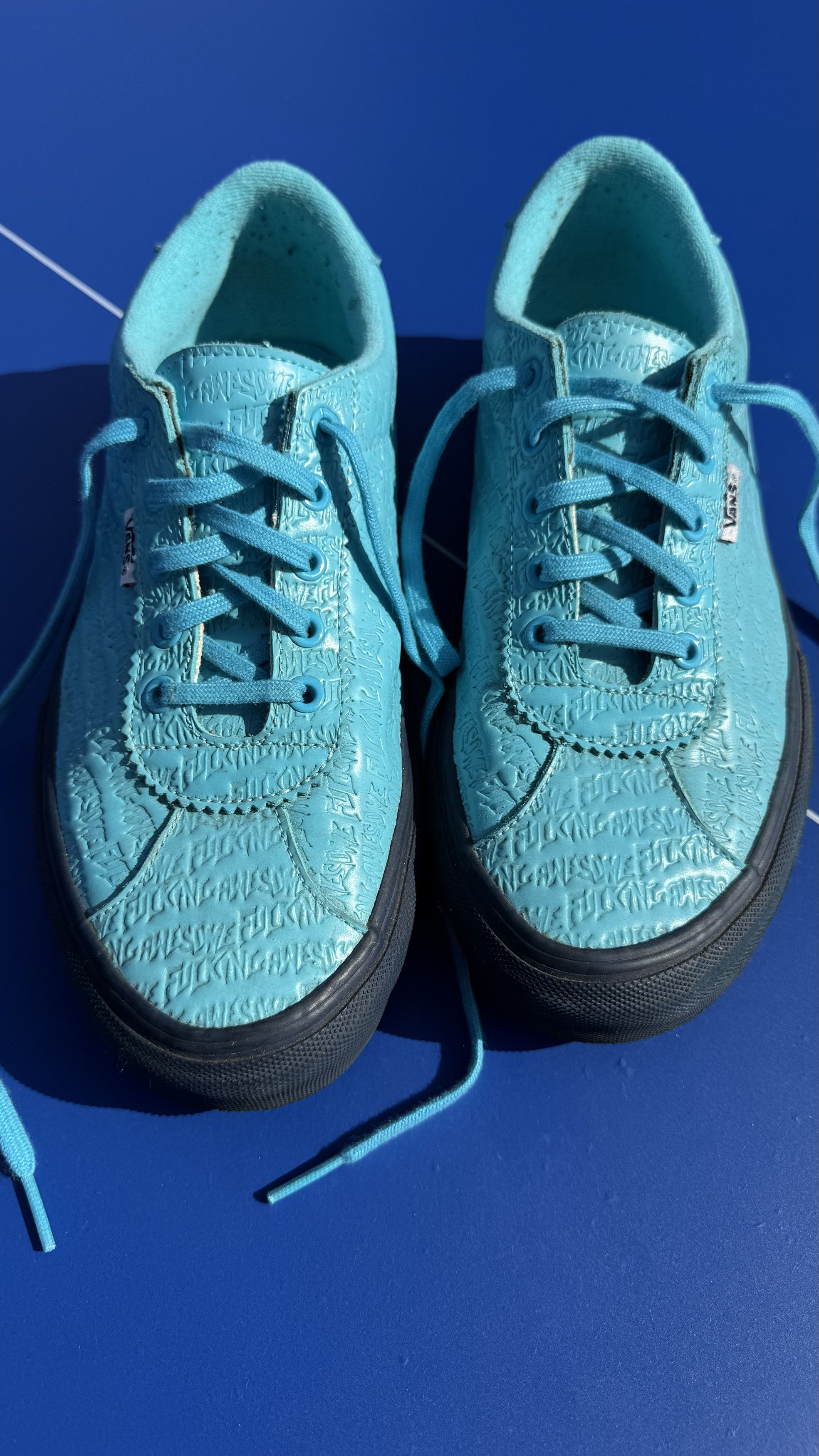 Fucking Awesome × Vans Fucking Awesome x Vans Epoch 94 Pro – Blue – Size 10 Size US 10 / EU 43 - 2 Thumbnail