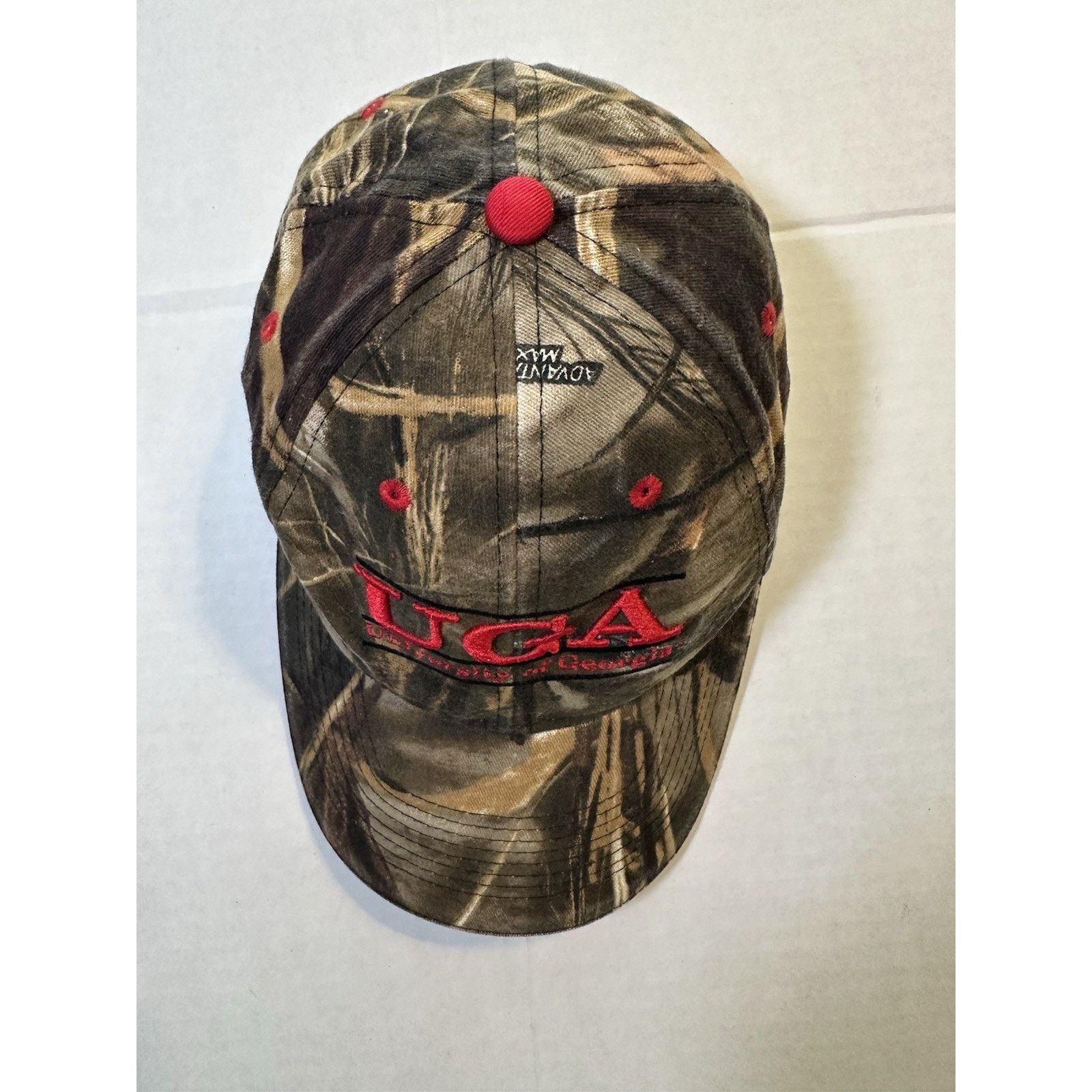 The Game The Game University Georgia Bulldogs Camo Hat/Cap SplitBar Size ONE SIZE - 3 Thumbnail