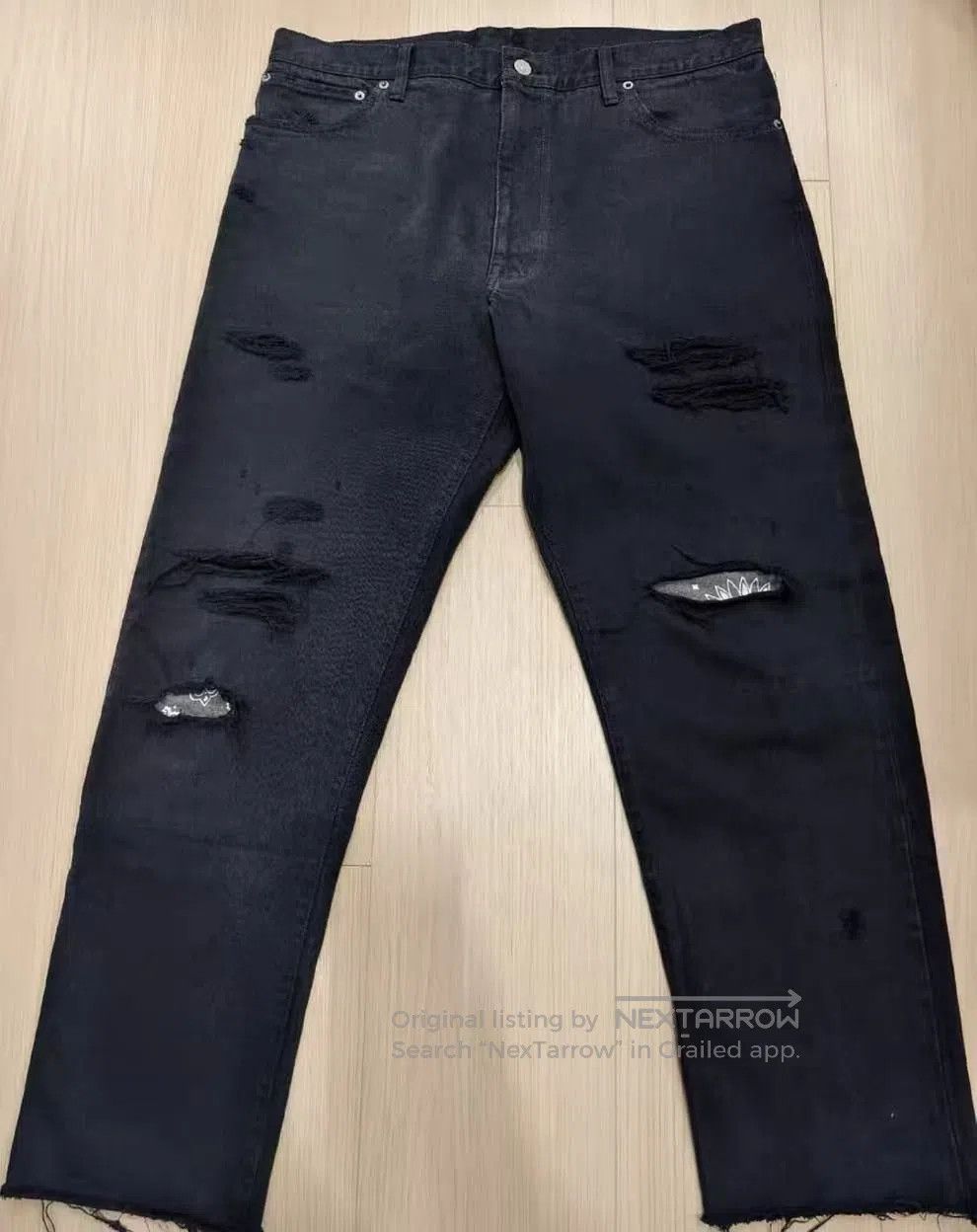 Visvim visvim 23 ict journeyman pants cmyk blk tacked. Size US 36 / EU 52 - 1 Thumbnail