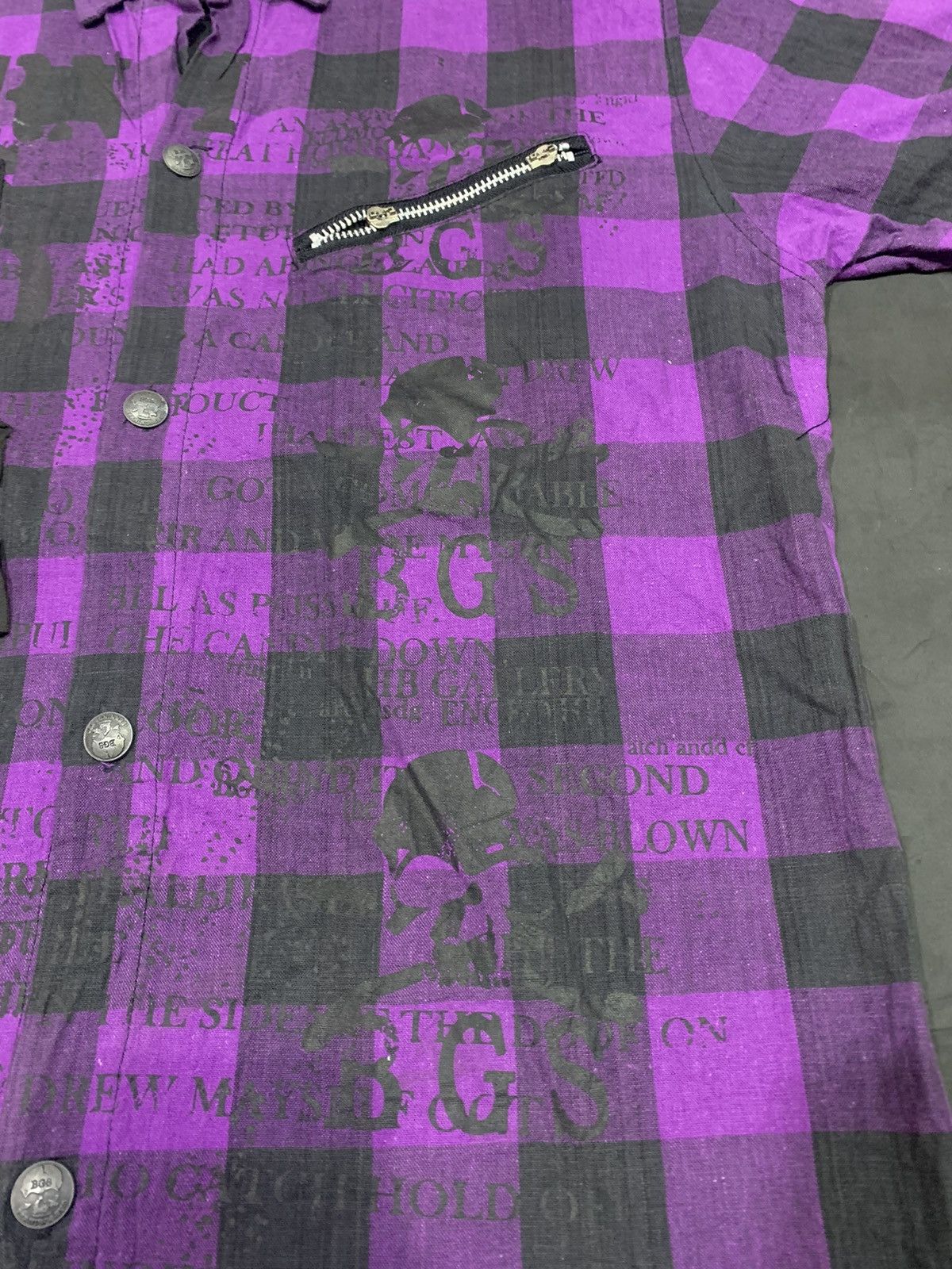 Japanese Brand BerningSho Poem Skull Patched lgb ifsixwasnine Size US M / EU 48-50 / 2 - 3 Thumbnail