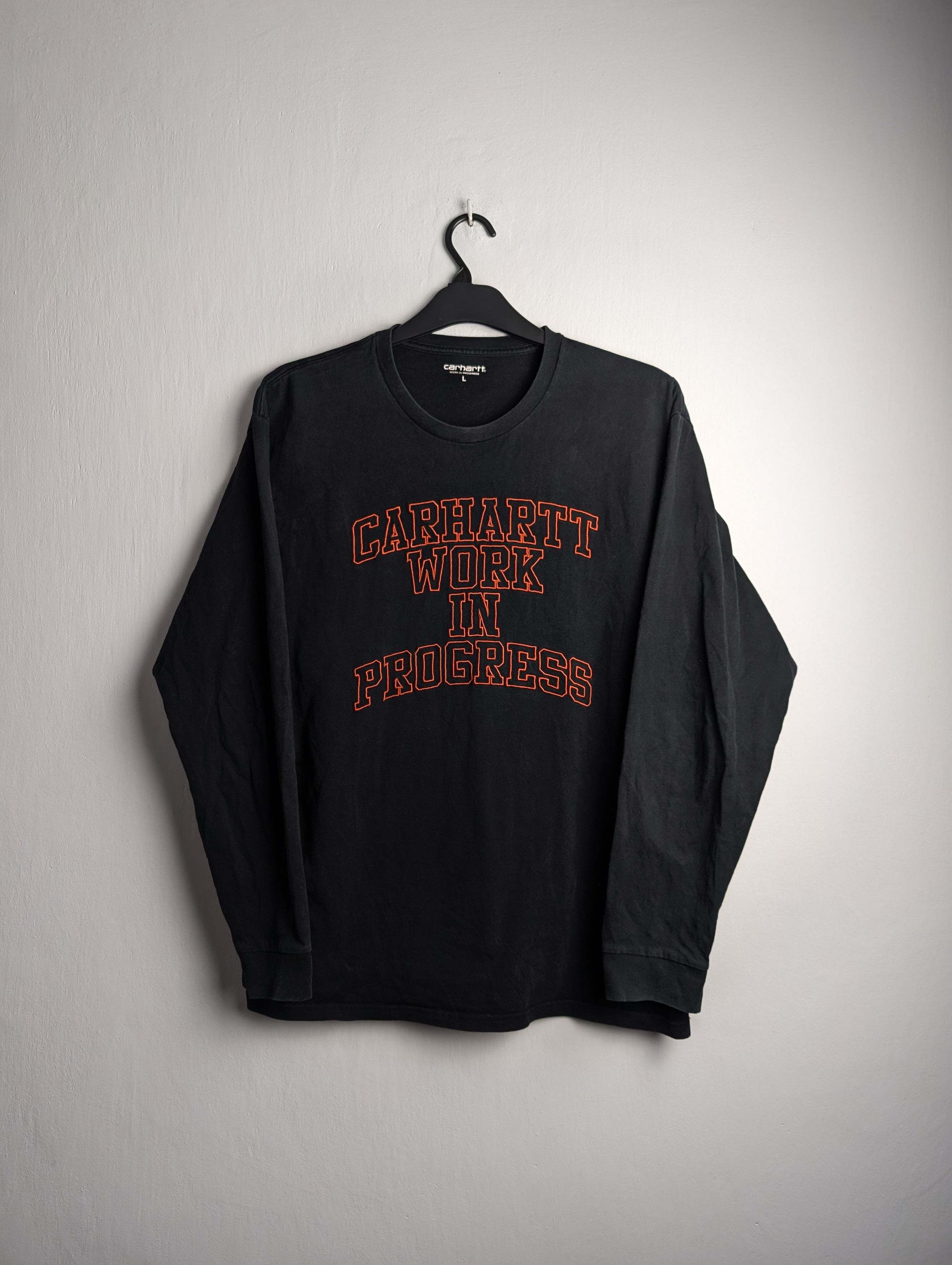 Carhartt Black Carhartt WIP Long Sleeve T-Shirt Size US L / EU 52-54 / 3 - 1 Thumbnail