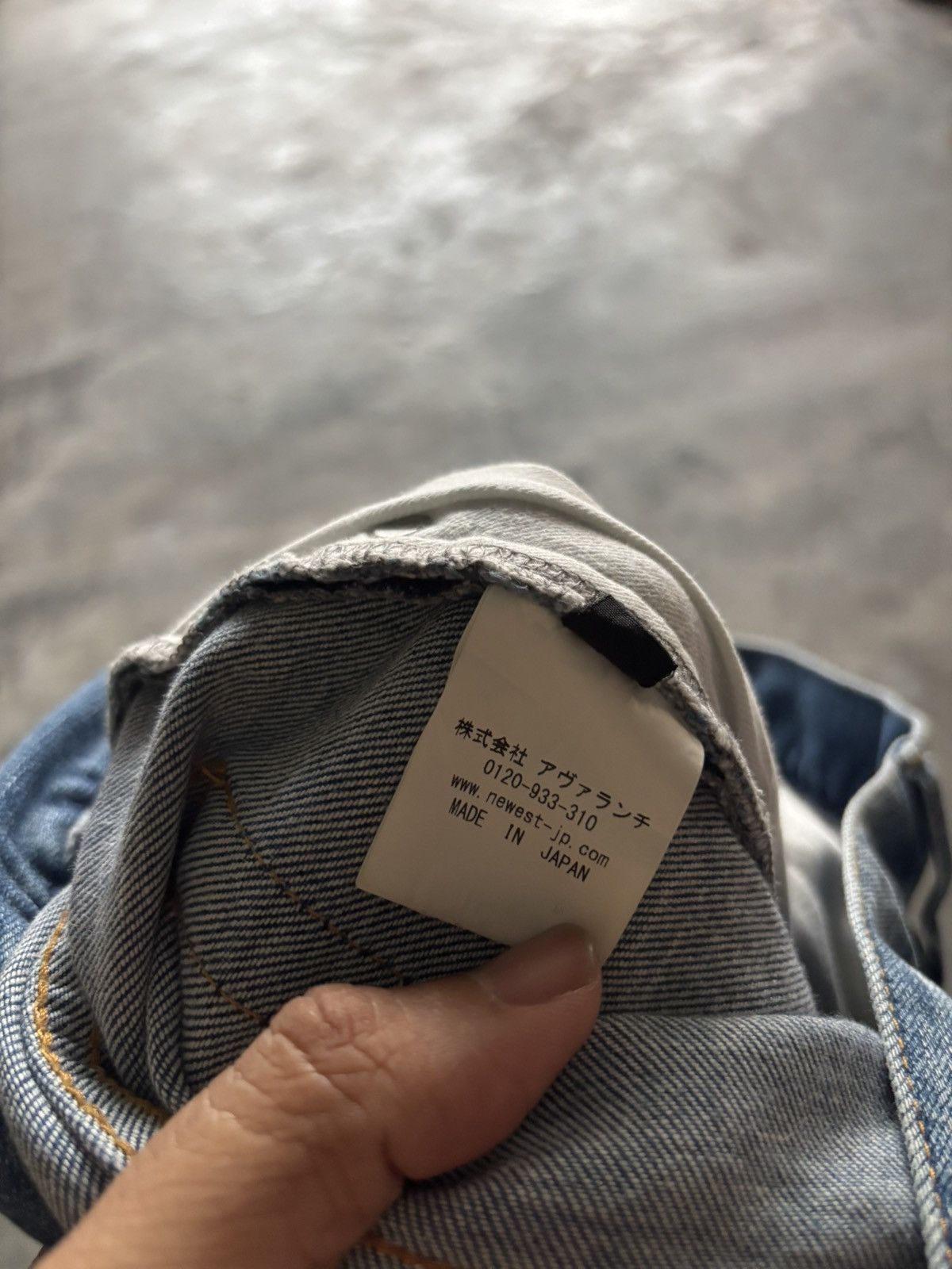 Japanese Brand KEEP SHOW LEGIT skinny slim japanese patchwork KAPITAL style Size US 31 - 5 Thumbnail