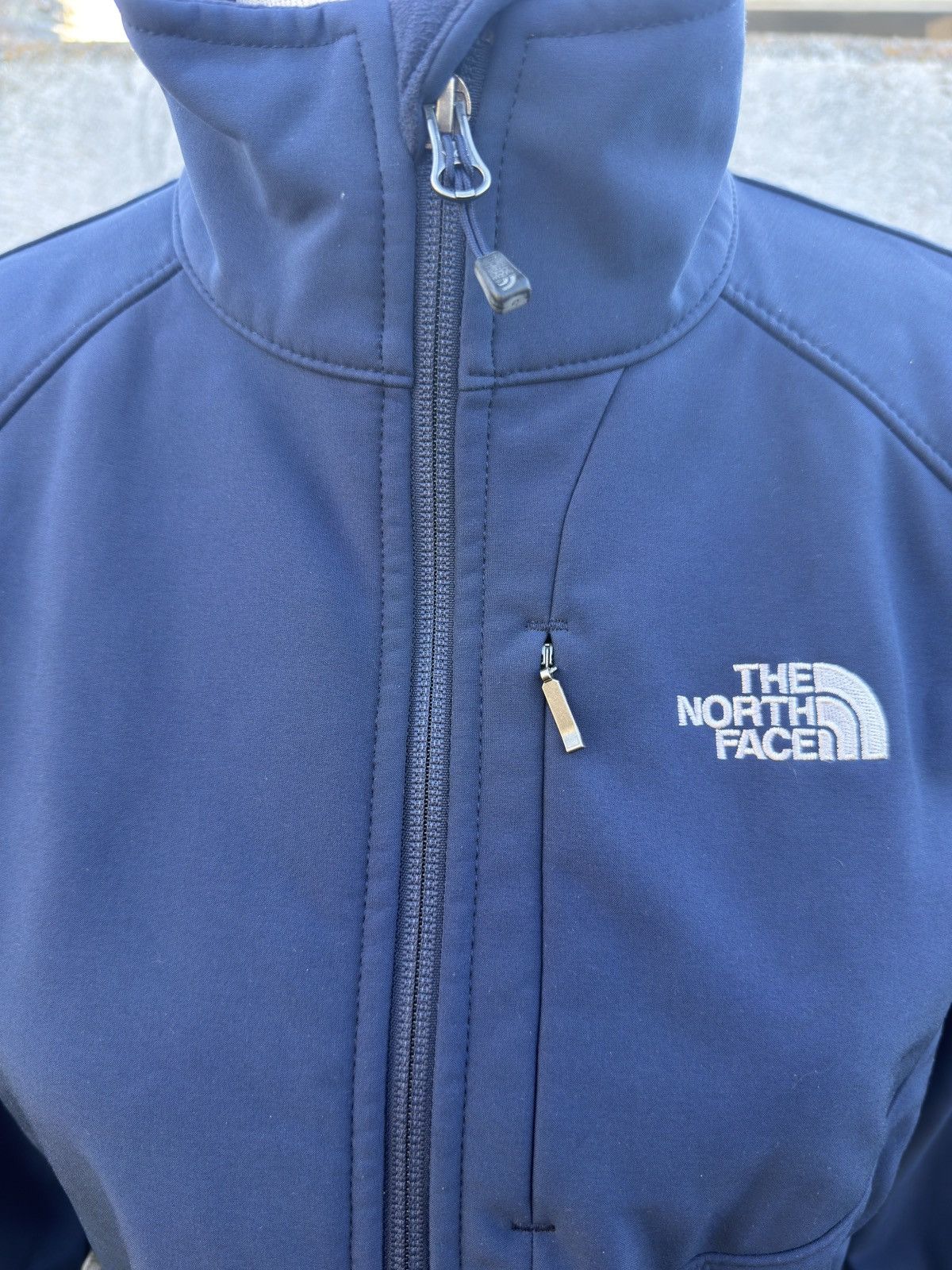 The North Face The North Face Women's Navy Full-Zip Softshell Jacket Size M / US 6-8 / IT 42-44 - 3 Thumbnail