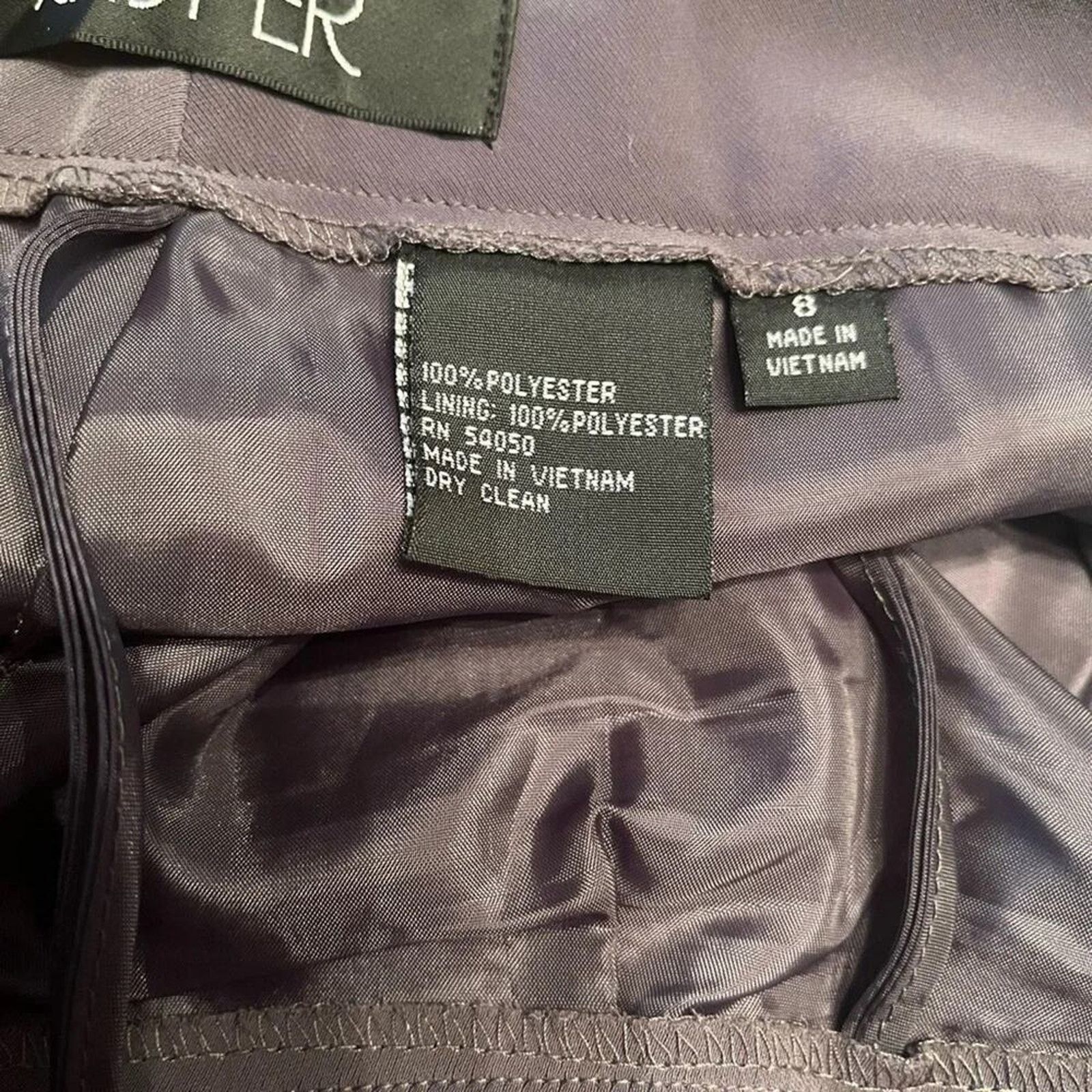 Kasper Kasper Fieldstone Grey dress pants, size 8 Size 30" / US 8 / IT 44 - 6 Thumbnail