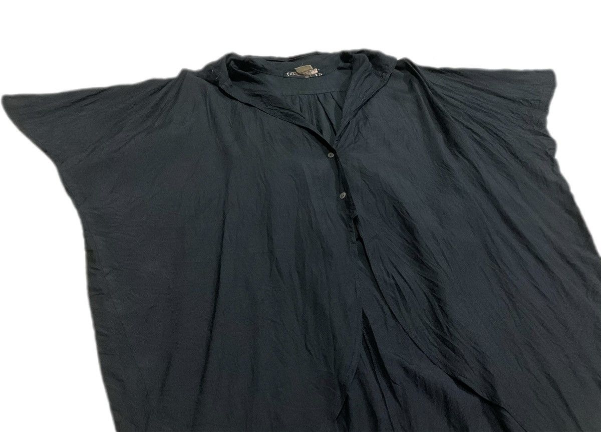 Japanese Brand × Vintage 🔥Vintage Police File Italy Silk Batwing Shirt Oversized Size US XL / EU 56 / 4 - 4 Thumbnail