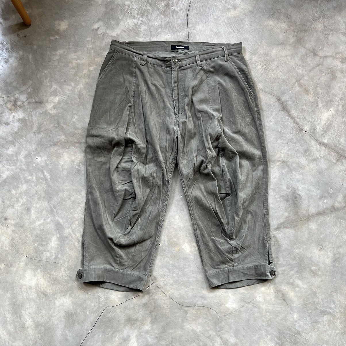 Issey Miyake Vintage Ne-Net Sherpa Pocket Buckle Back Short Pants Size US 32 / EU 48 - 1 Thumbnail