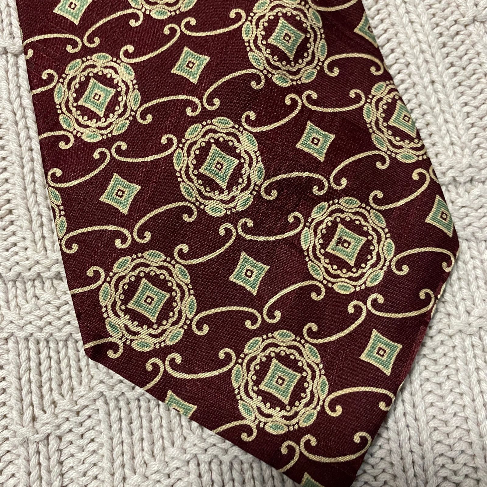 Polo Ralph Lauren Polo Ralph Lauren maroon tie Size ONE SIZE - 2 Thumbnail