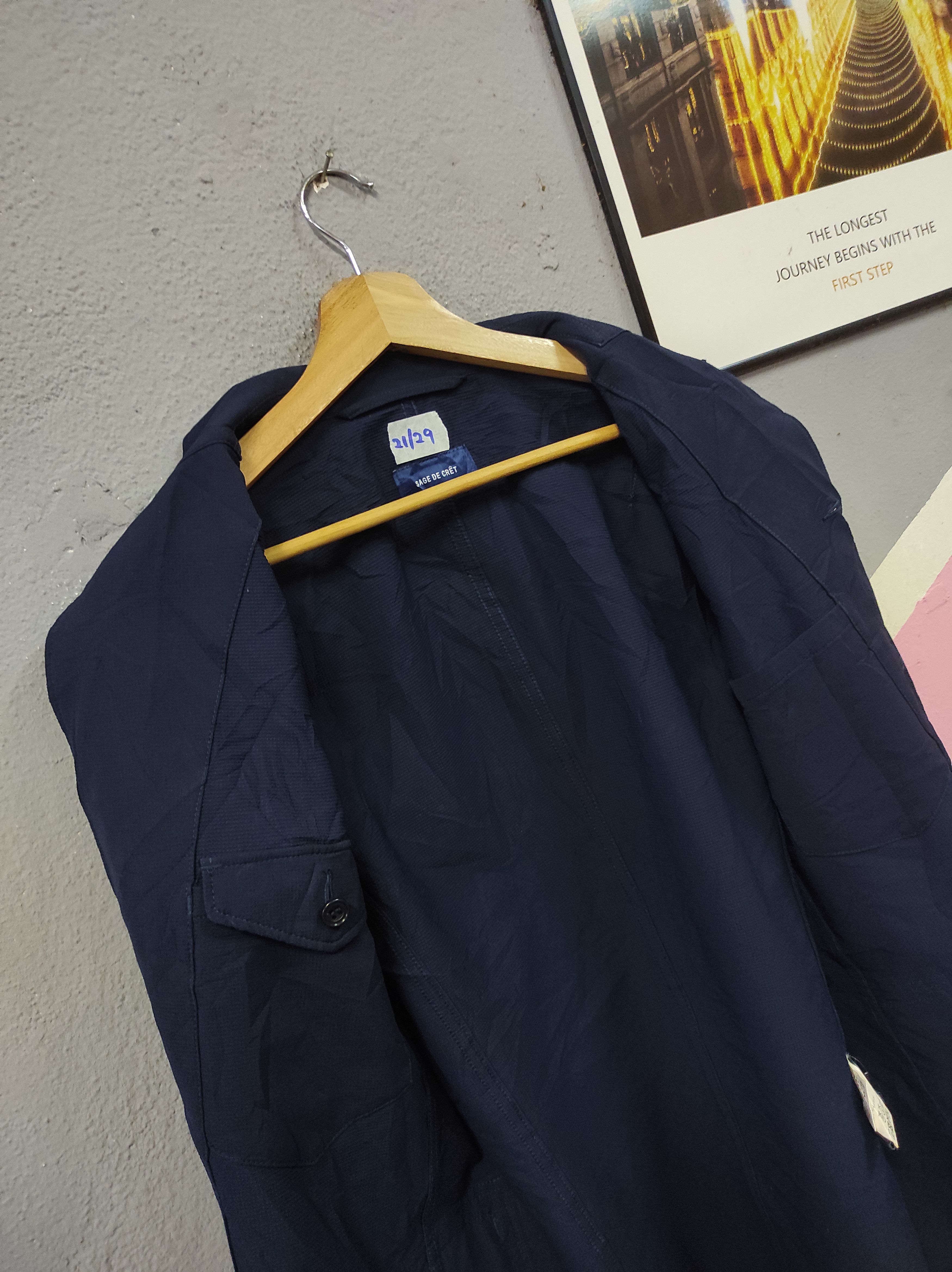 Sage De Cret SAGE DE CRET GALERIE DE POP LIGHT JACKET WORKWEAR Size US L / EU 52-54 / 3 - 3 Thumbnail