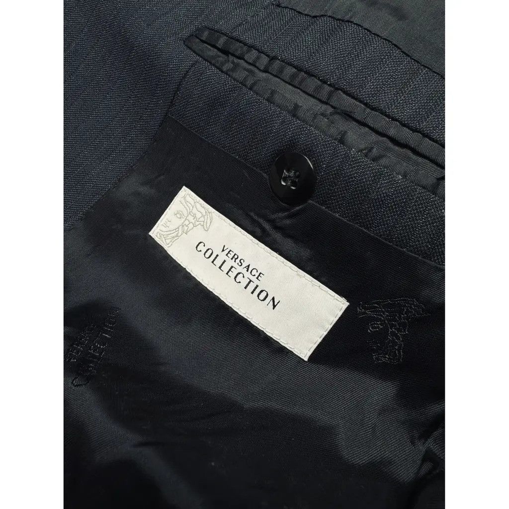 Versace Versace Collection Suit Jacket Navy Size 50 fit M Size US M / EU 48-50 / 2 - 7 Thumbnail