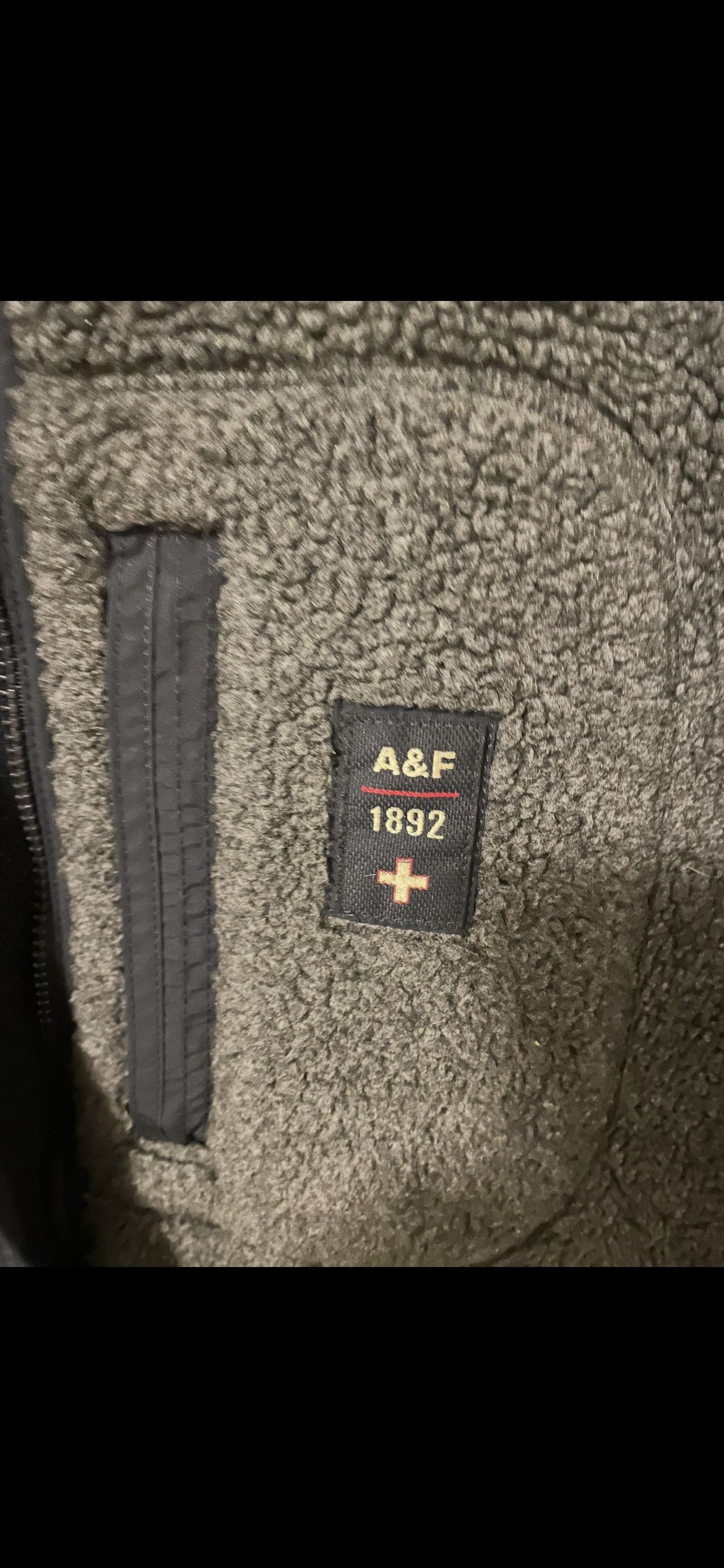 Abercrombie & Fitch Vintage Abercrombie & Fitch A&F 1892 Sherpa Fleece Size US XL / EU 56 / 4 - 3 Thumbnail