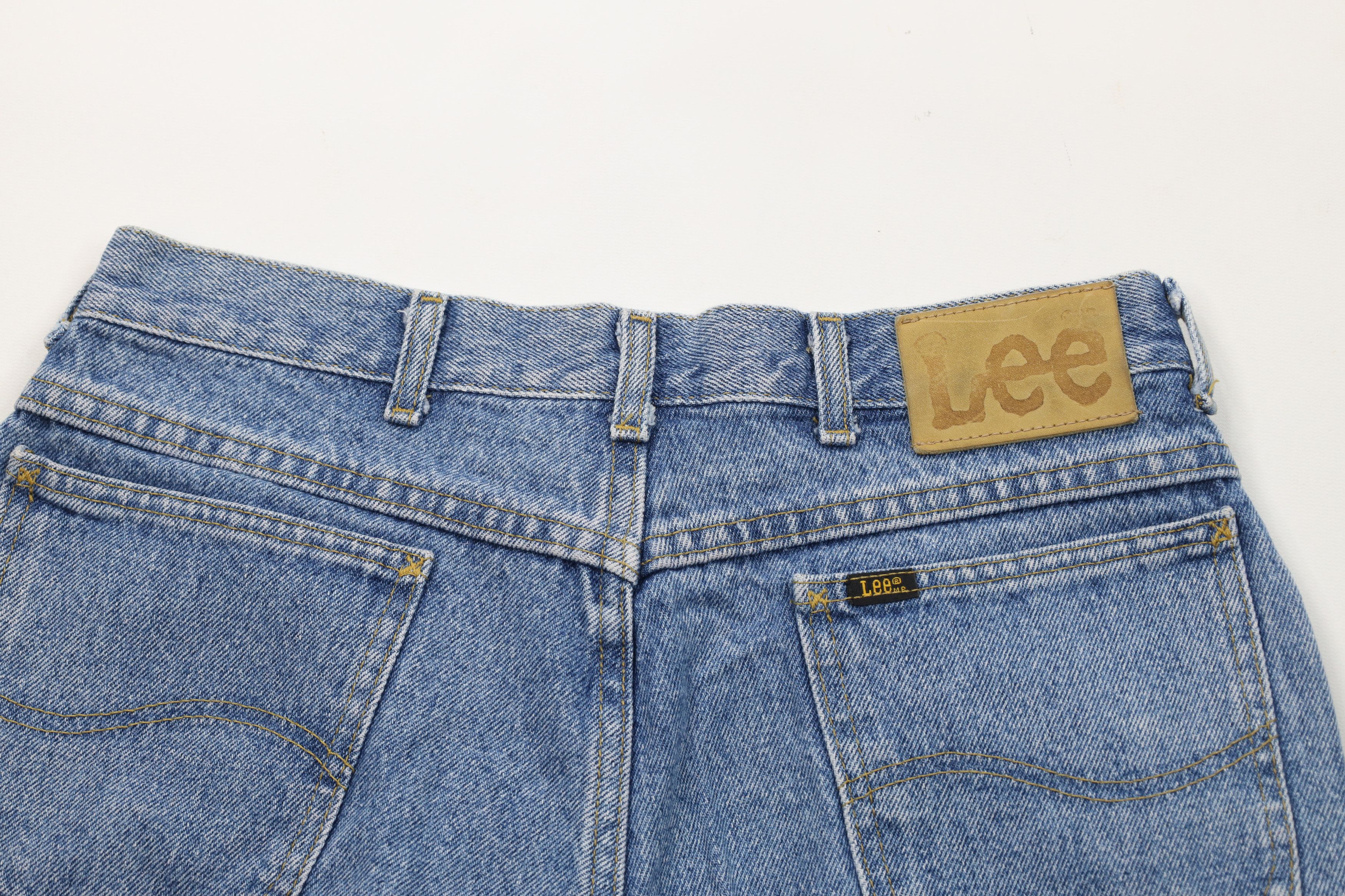 Lee Vintage 90s Lee Fit Denim Jean Shorts Jorts Blue Cotton USA Size US 32 / EU 48 - 8 Thumbnail
