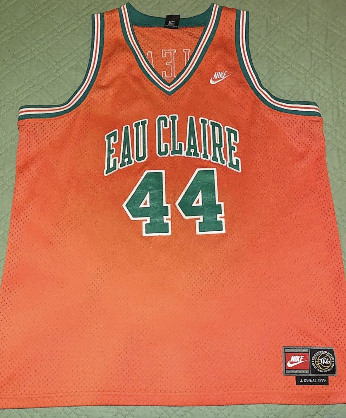 Nike Jermaine O’Neal Eau Claire HS Jersey Size US XXL / EU 58 / 5 - 1 Thumbnail