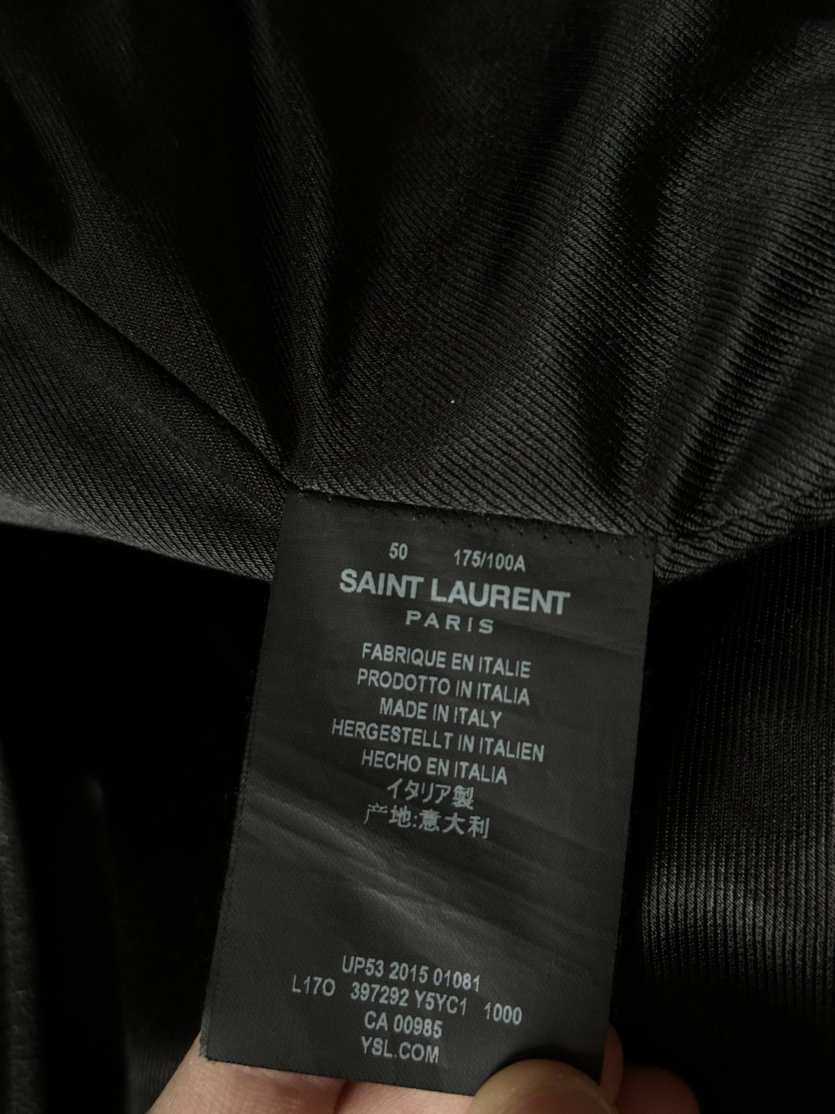Saint Laurent Paris [50] SS16 Mutton lamb L17 jacket Size US M / EU 48-50 / 2 - 17 Thumbnail
