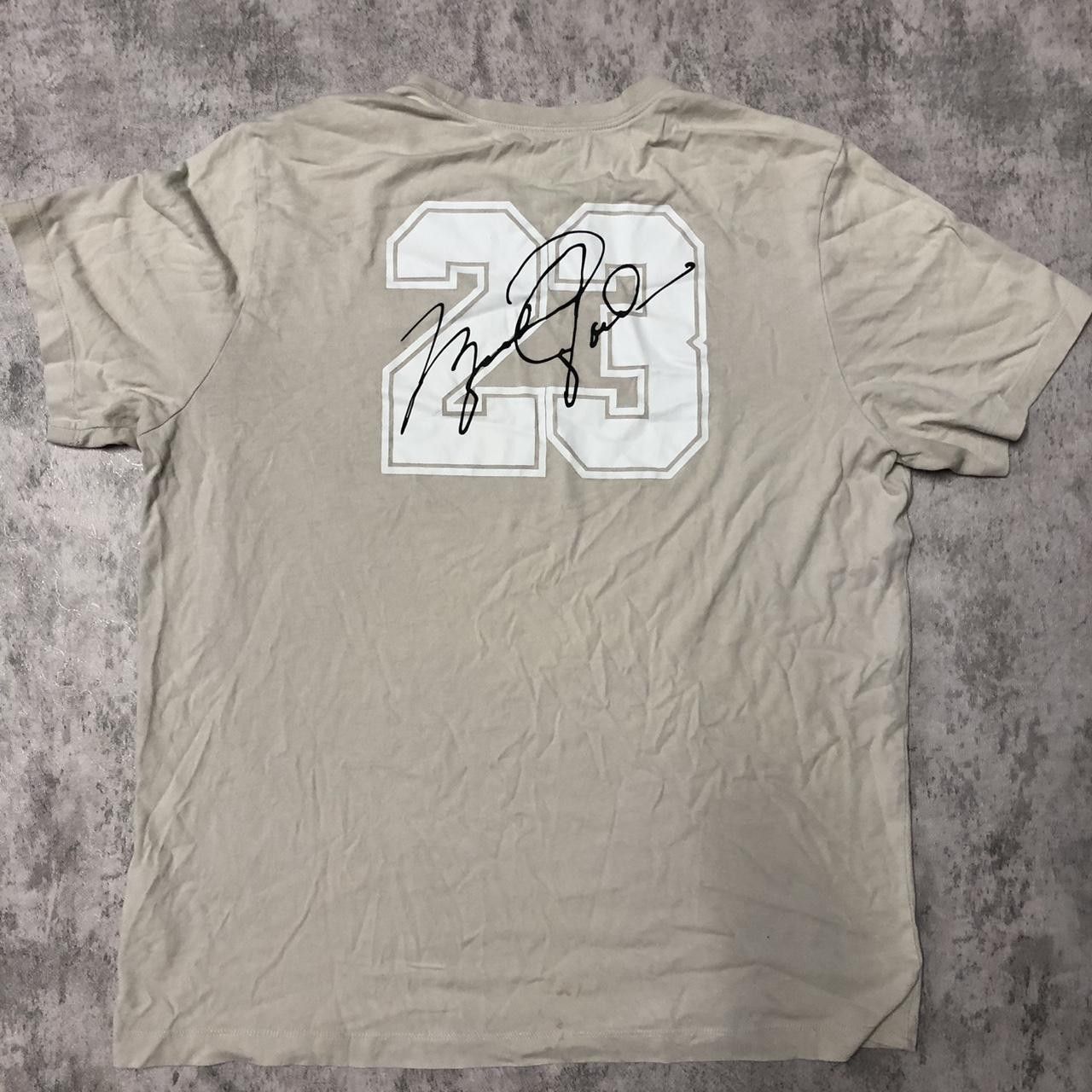 Jordan Brand Jordan beige T-shirt boxy Size US L / EU 52-54 / 3 - 7 Thumbnail