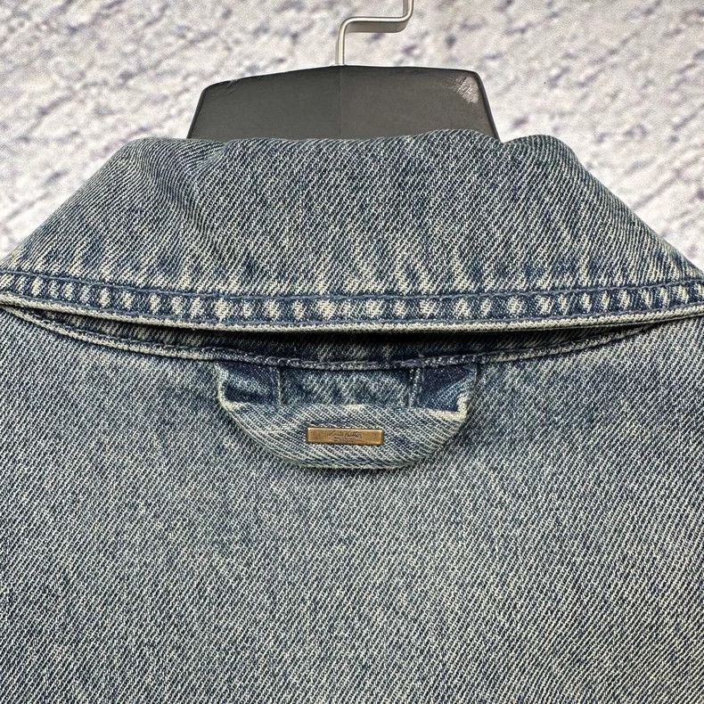 Louis Vuitton Louis Vuitton FW23 Men's Blues Fashion Shirt 2503-Nextarrow Size US XXL / EU 58 / 5 - 4 Thumbnail