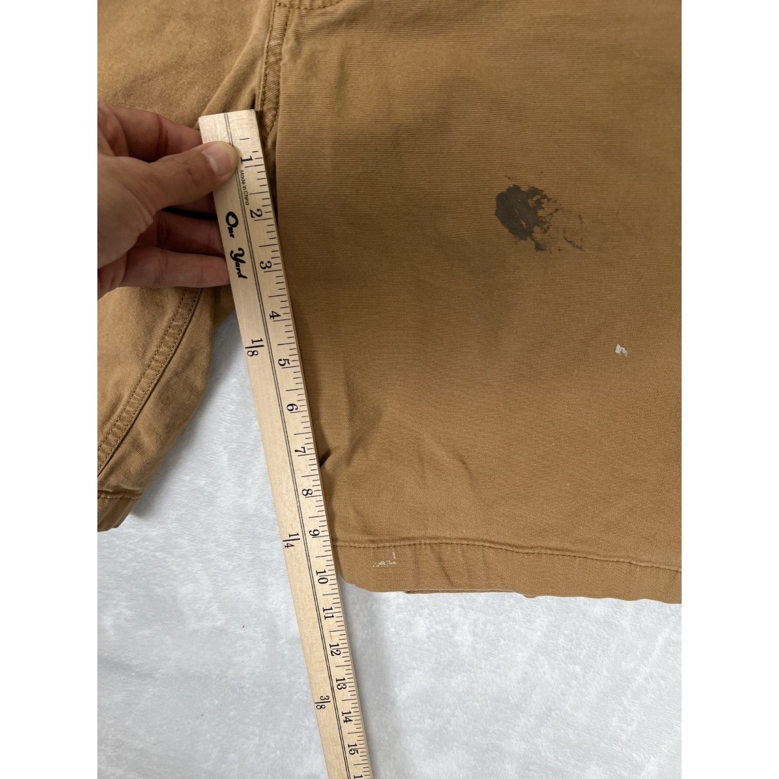 Carhartt Carhartt Shorts Size 40 Relaxed Fit Tan Brown Canvas Work We Size US 34 / EU 50 - 4 Thumbnail