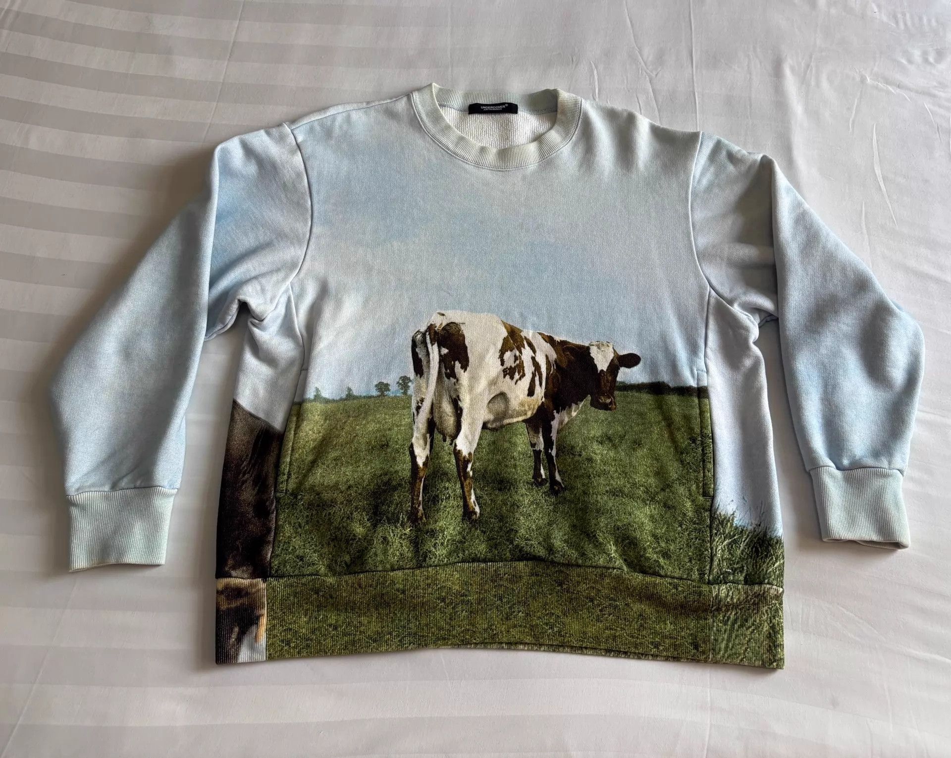 Undercover Undercover Cow Print (Pink Floyd AHM) Sweatshirt Size 2 Size US M / EU 48-50 / 2 - 4 Thumbnail