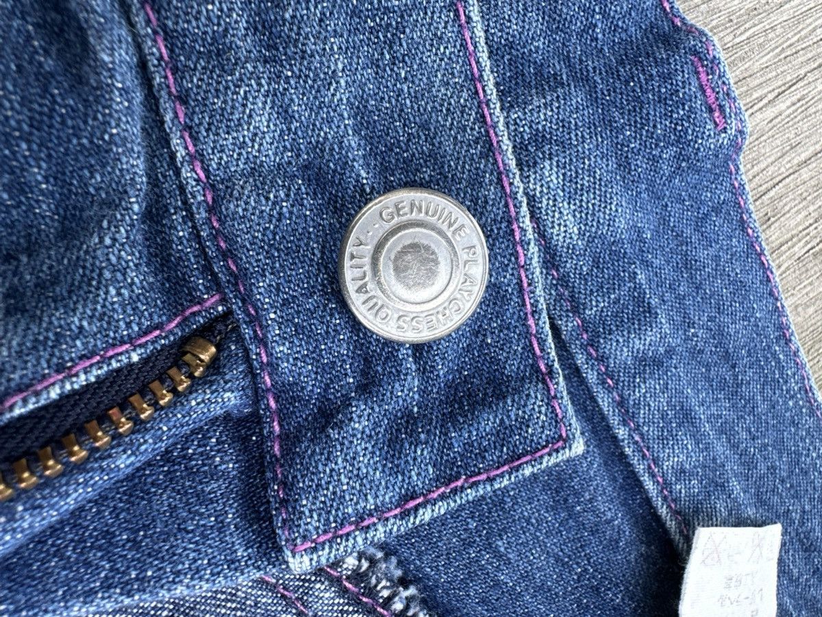 If Six Was Nine × Japanese Brand × Le Grande Bleu (L.G.B.) Inspired Kinky Hysteric Glamour Denim Jeans Size 26" / US 2 / IT 38 - 12 Thumbnail