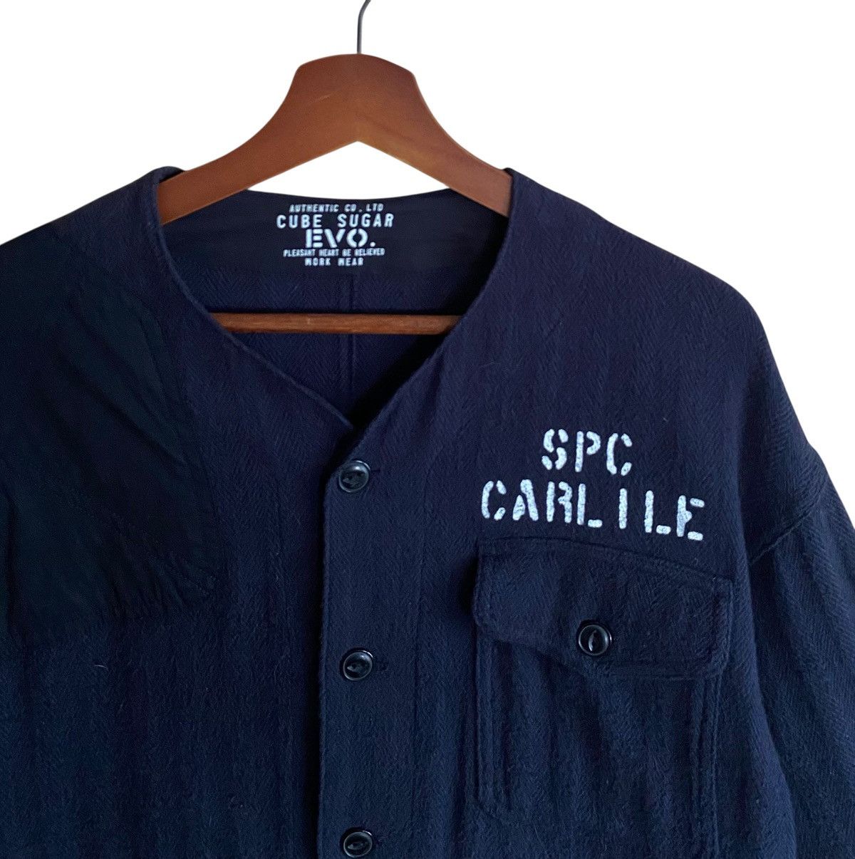 Vintage Vintage Japanese Brand Cube Sugar Work Wear Shirt 2000s Size US M / EU 48-50 / 2 - 3 Thumbnail