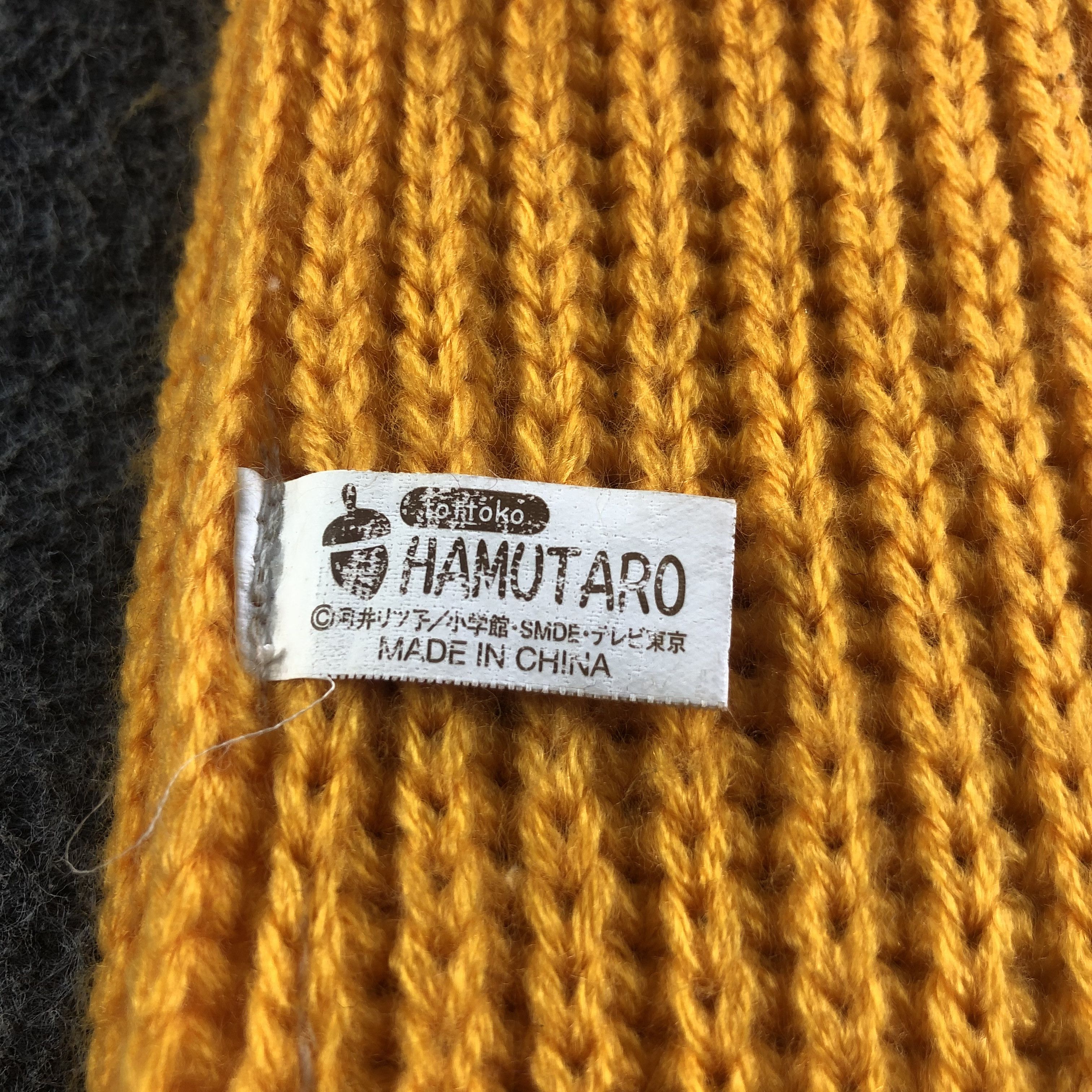 Anime Hamutaro Characters Knit Scarf Muffler V1945 Size ONE SIZE - 5 Thumbnail