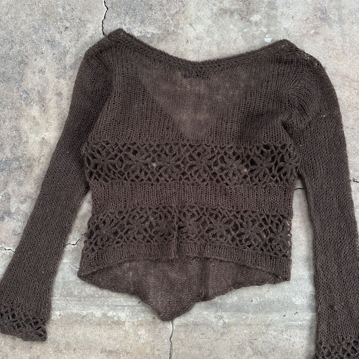 Japanese Brand × Vintage Vintage Japanese Easy Wear Wool Knit Sweater Size XS / US 0-2 / IT 36-38 - 5 Thumbnail