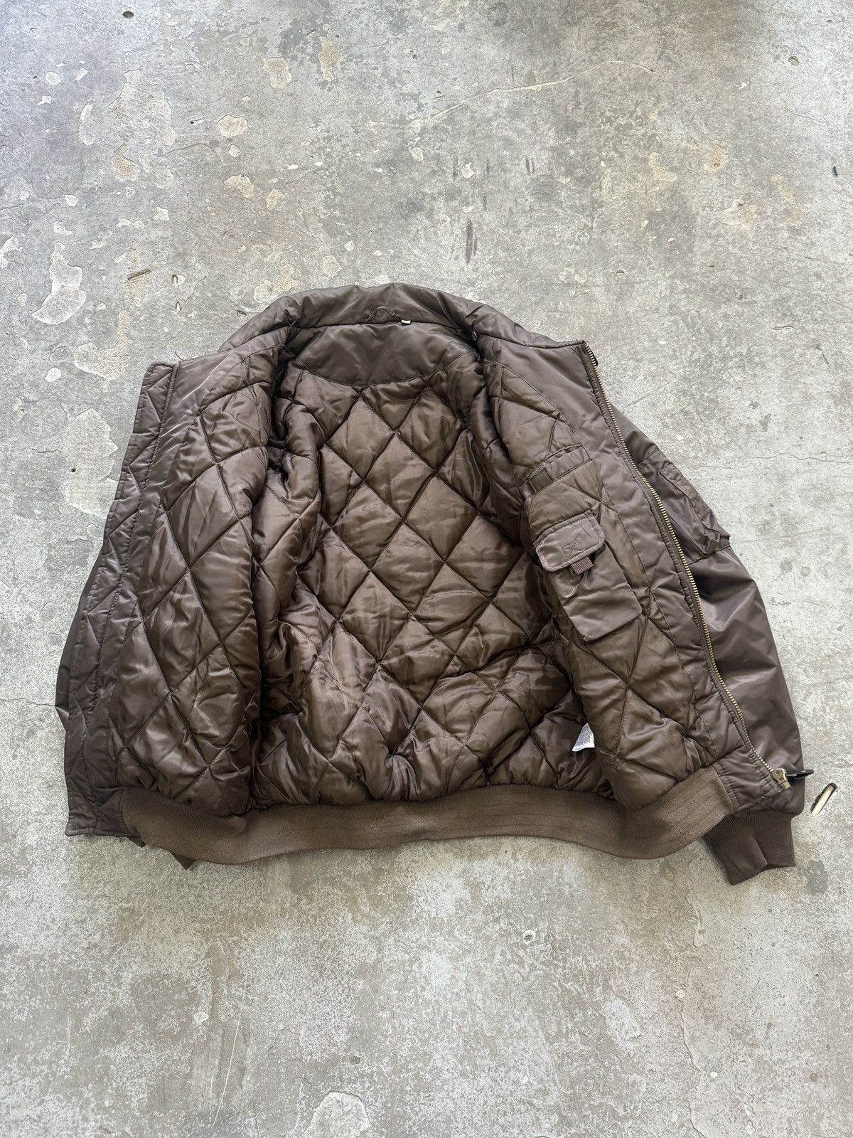 Vintage Vintage Avant Garde Opium y2k CWU-45 Bomber Jacket Size US XL / EU 56 / 4 - 6 Thumbnail